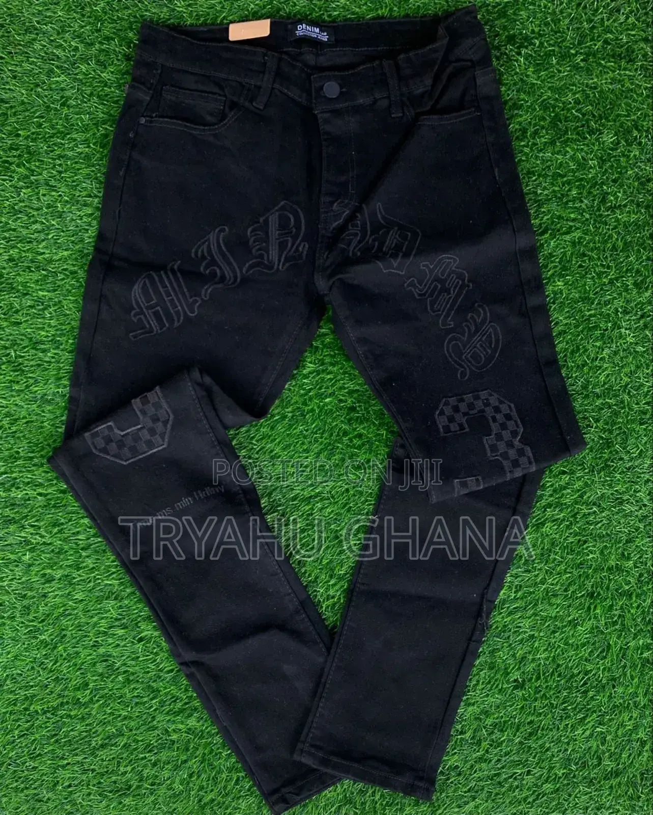 Get Your Original Denim Black Jeans At Tryahu Enterprise Now