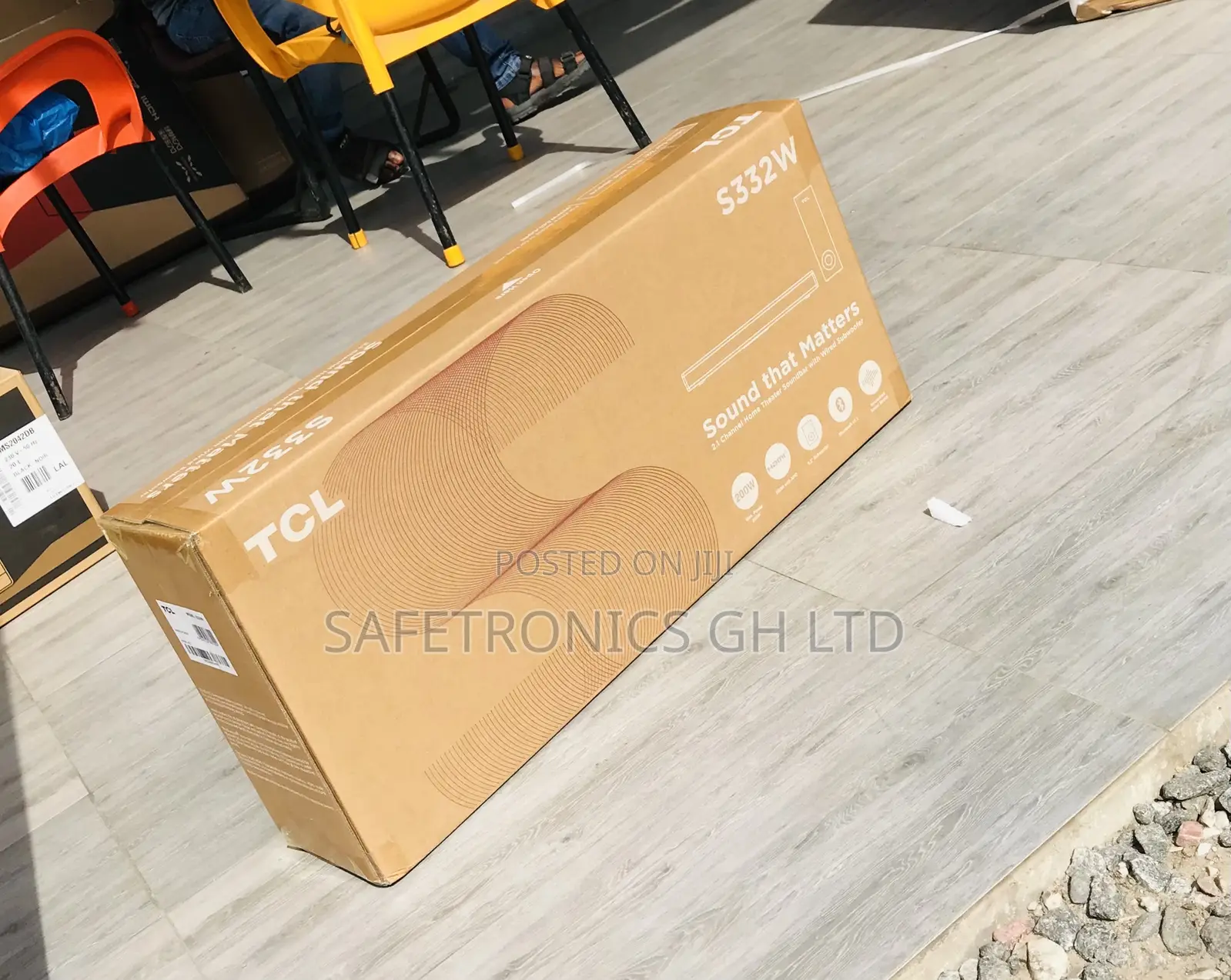 Original TCL (Black) S332W Bluetooth Wireless Soundbar 