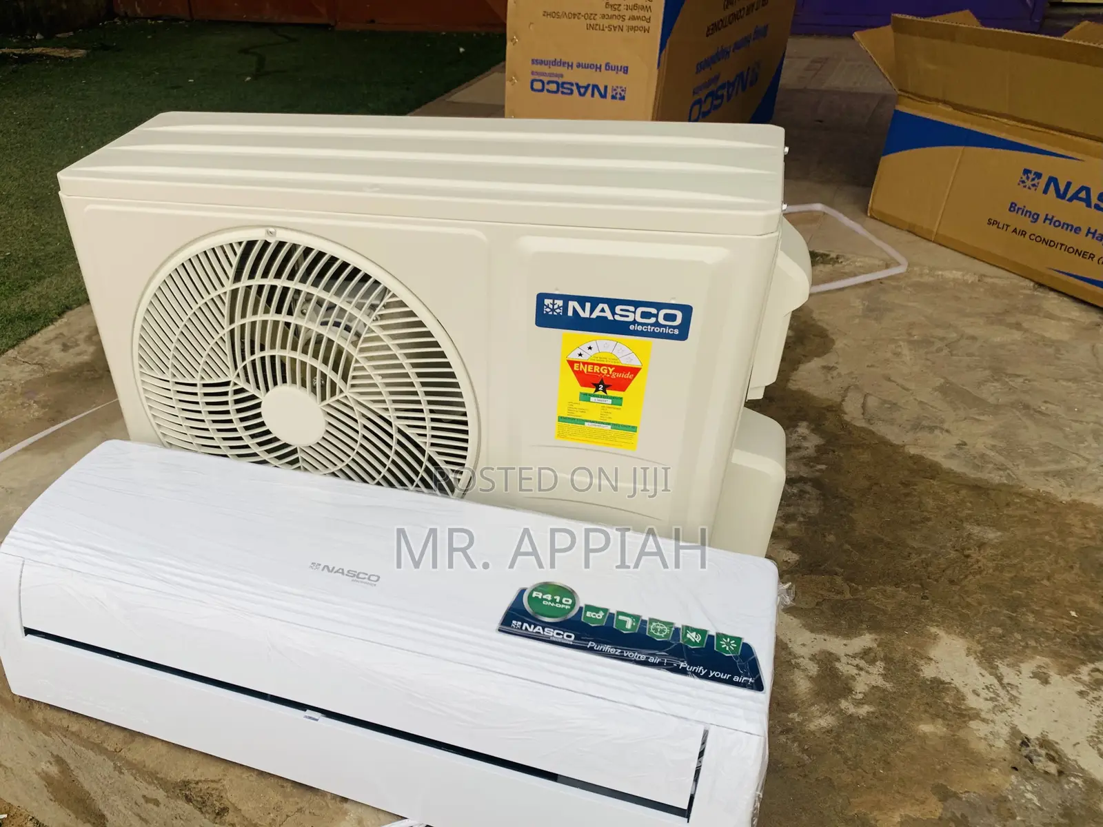 Nasco 2.5hp R410 Gas Electric Air Conditioner.