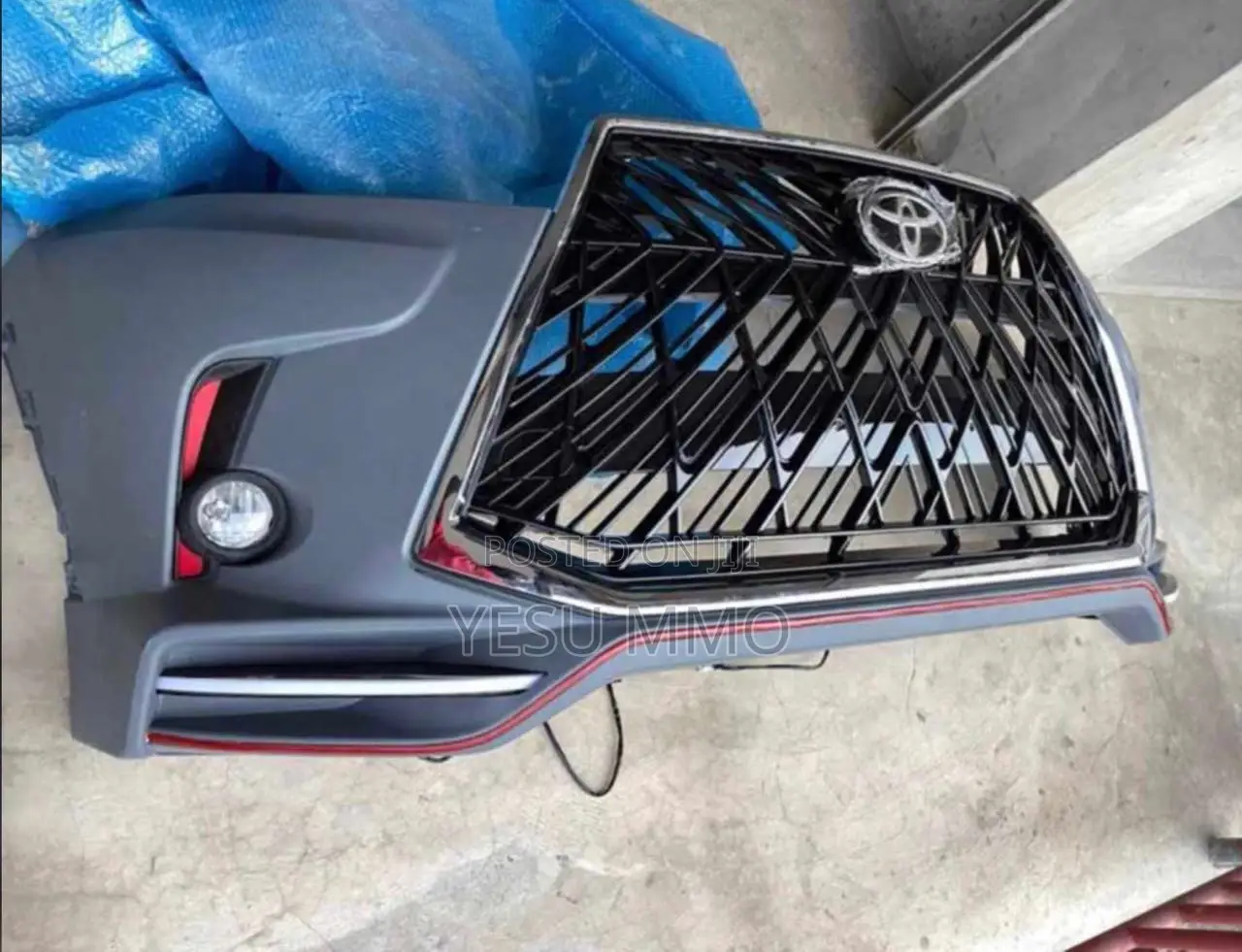 Toyota Highlander 2017 Spec Front Bumper