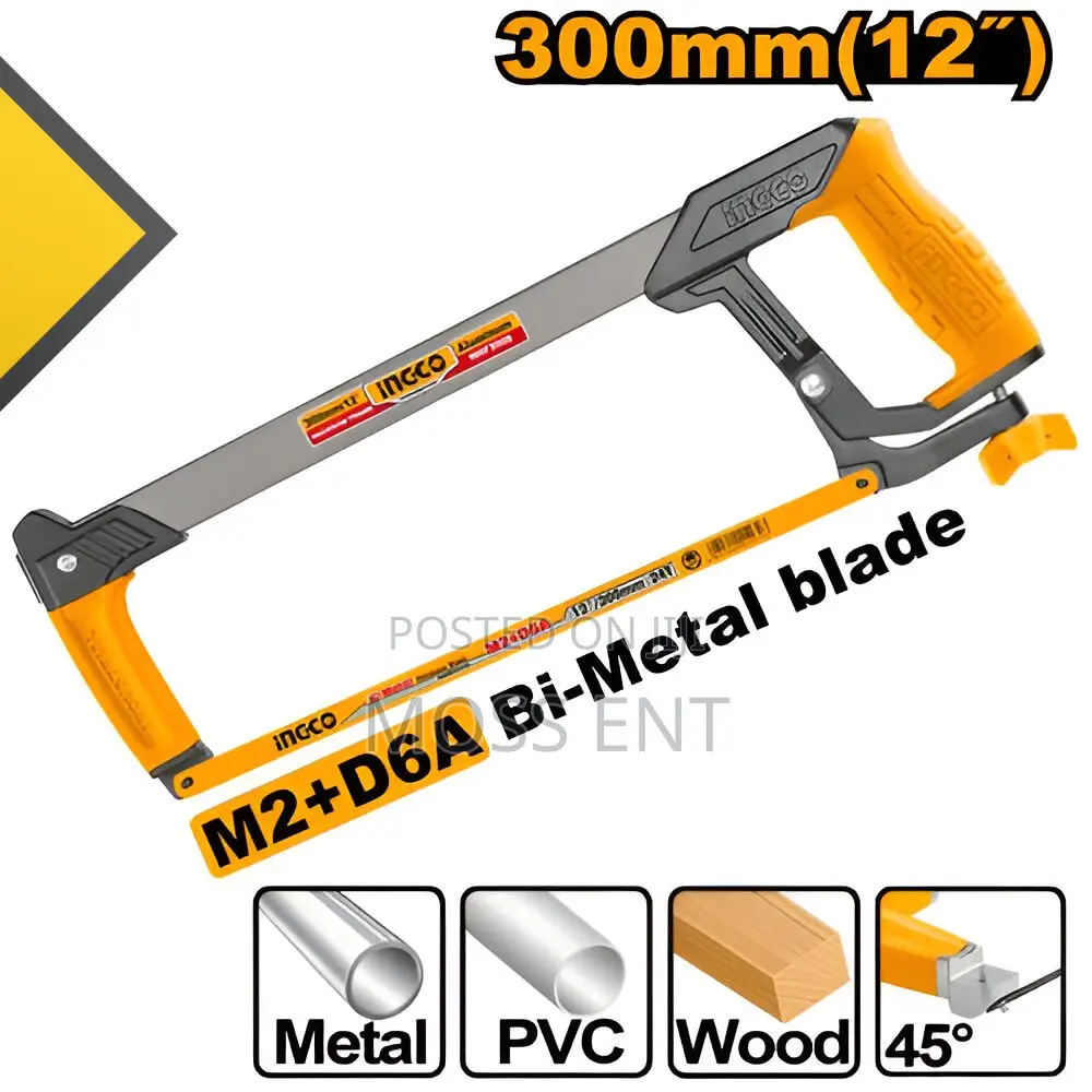 Hacksaw Frame 12" - Ind - Hhf3008