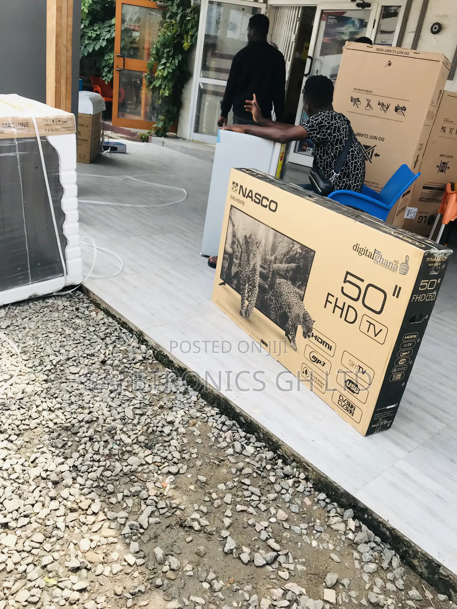 Reliable Nasco Digital Satellite 50 Inch (Black) Tv