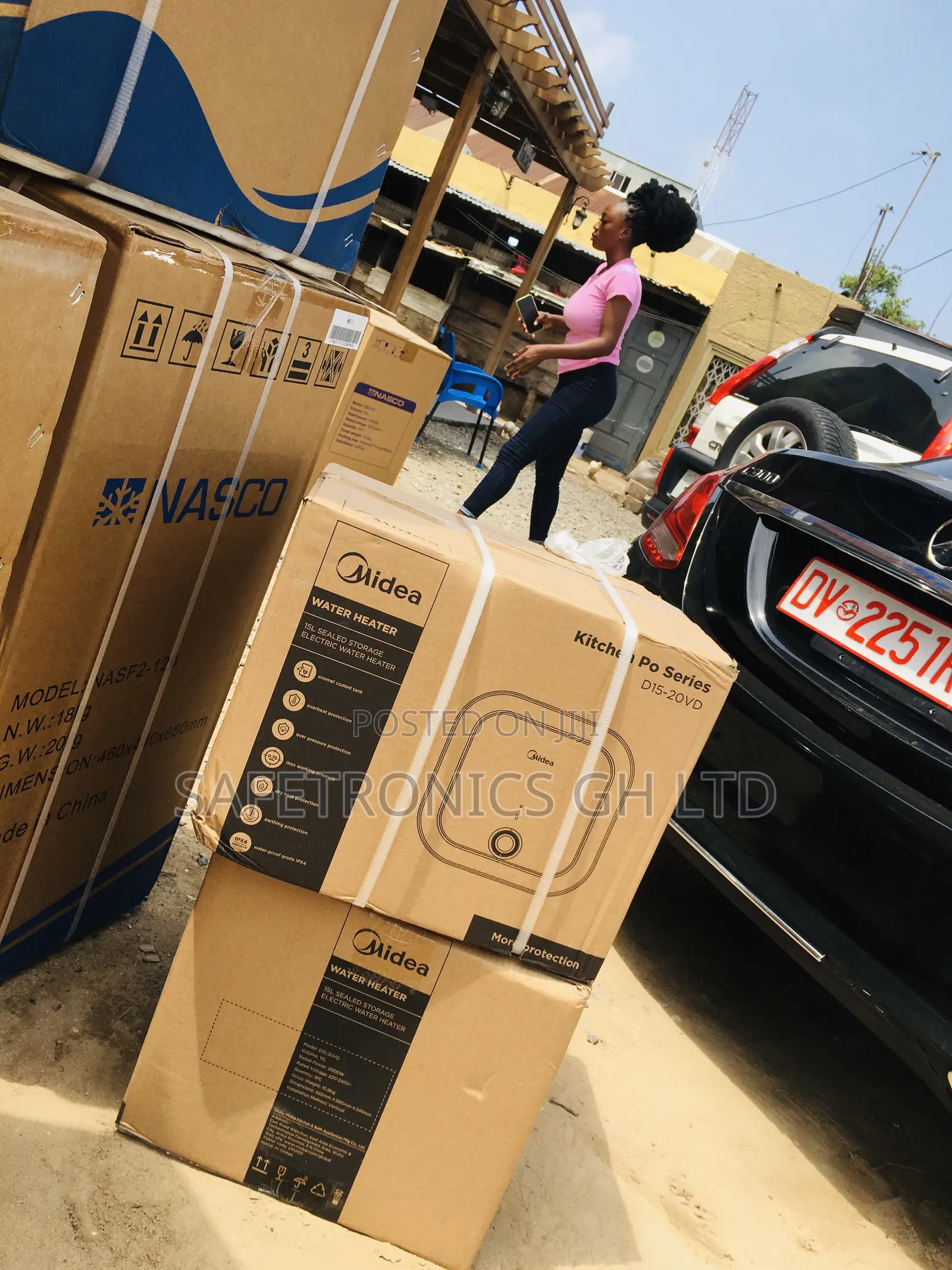 Sealed 15L (White) Midea D15-Vd Water Heater 