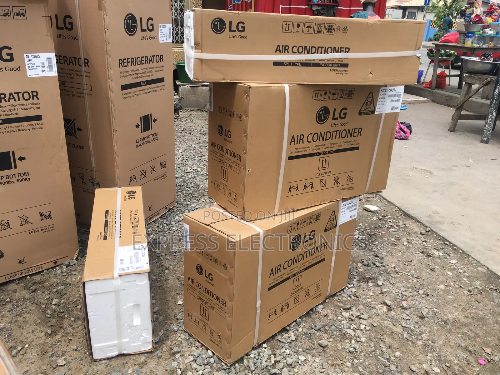 Unique Design Dual Inverter LG 1.5hp AC.