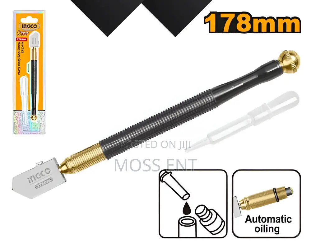 Heavy Duty Glass Cutter 178mm - Hgct03
