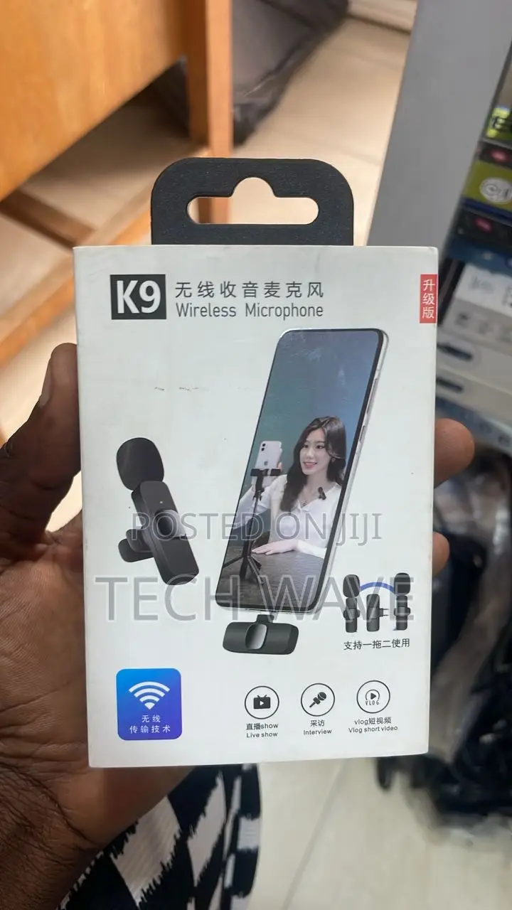 Lapel Wireless 3 in 1 Microphone for All Phones
