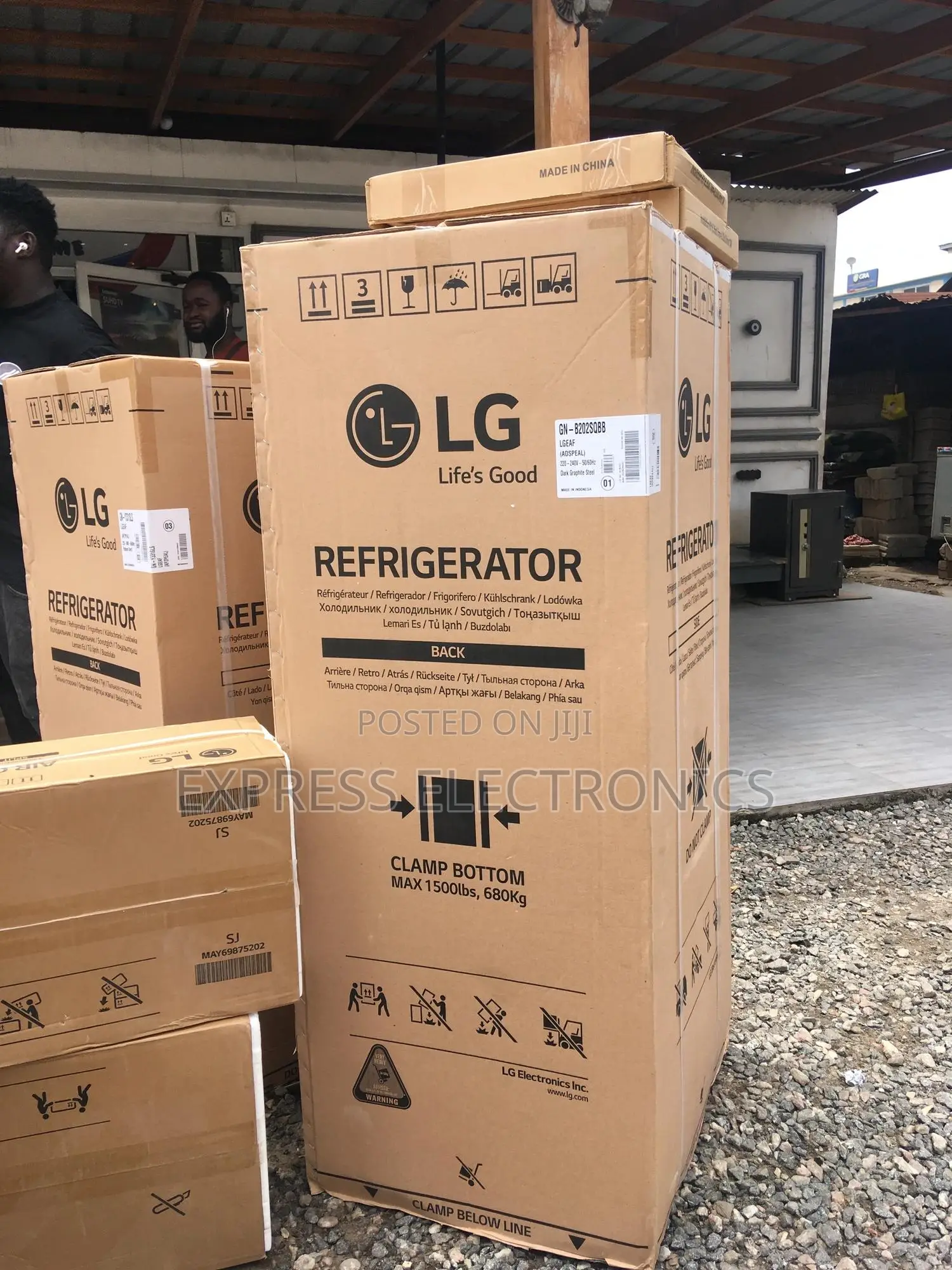 Better Deal on GN-B202SQBB —LG Fridge Double Door.