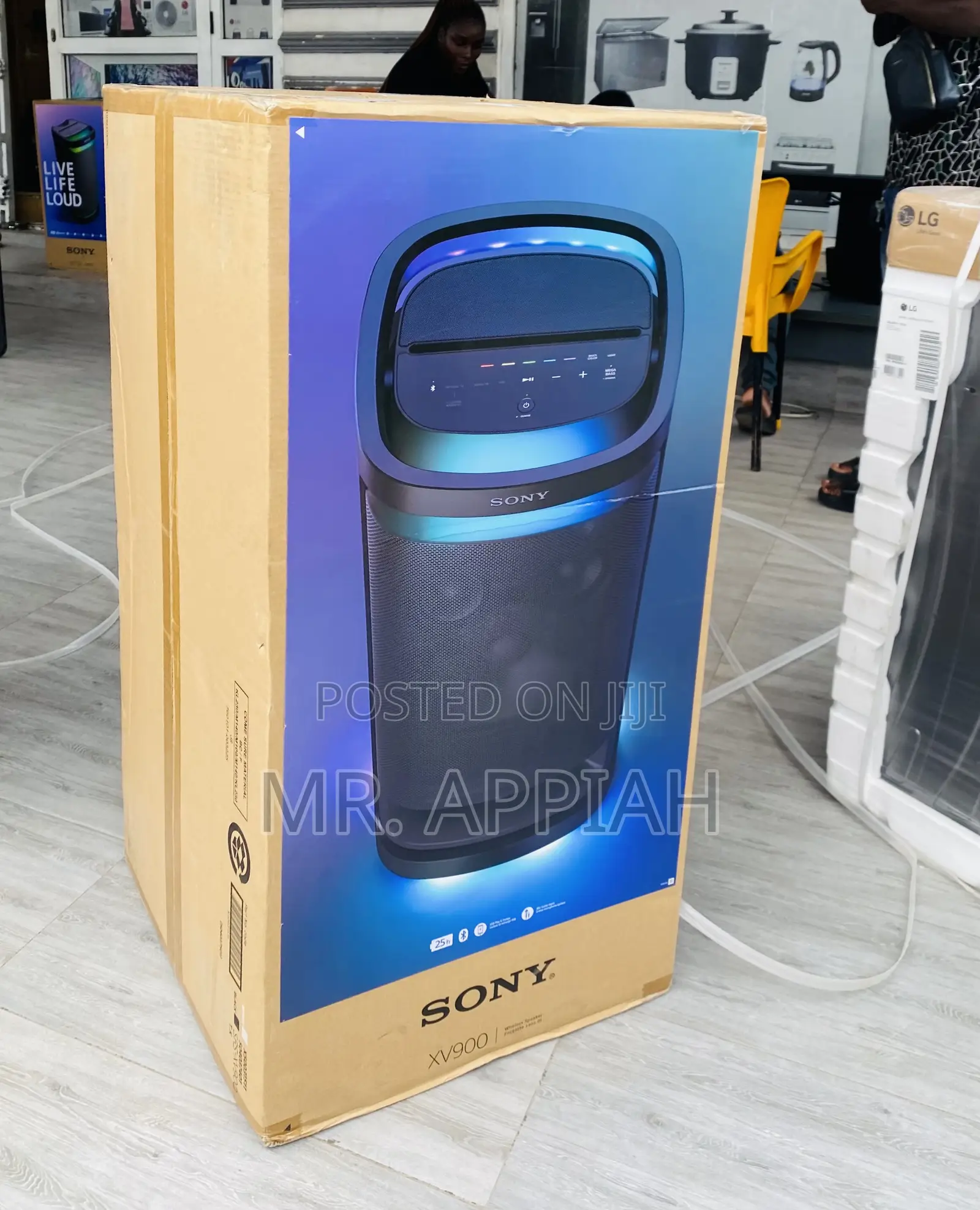 Fresh in Box Sony SRS Xp700 Portable Bluetooth Speaker.