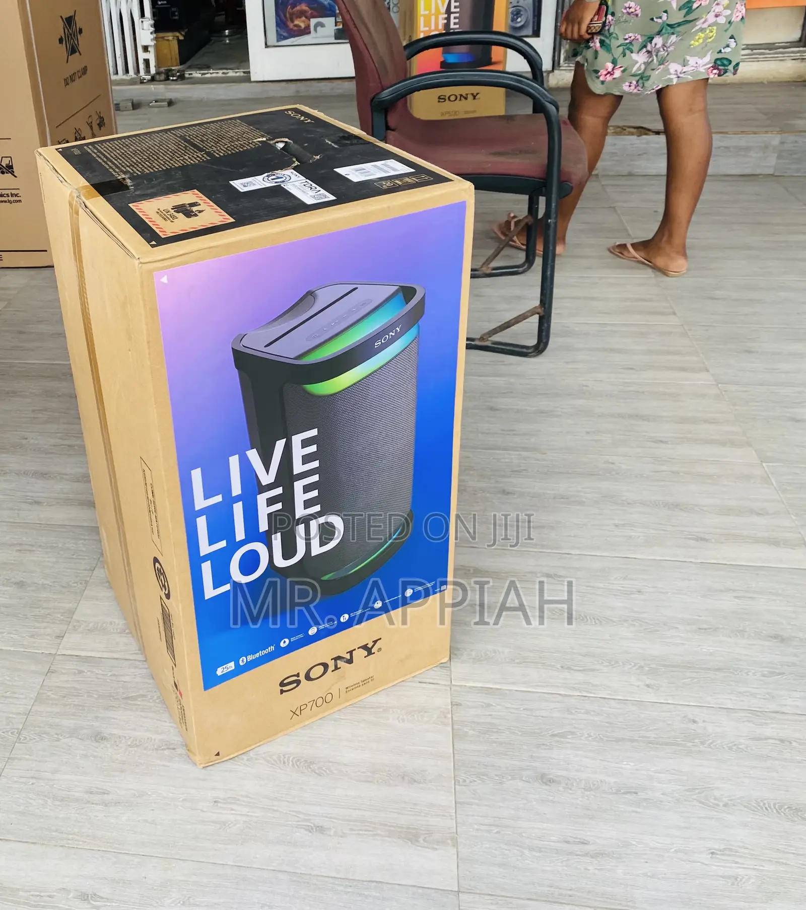 Affordable Sony SRS Xp700 Wireless Bluetooth Speaker.