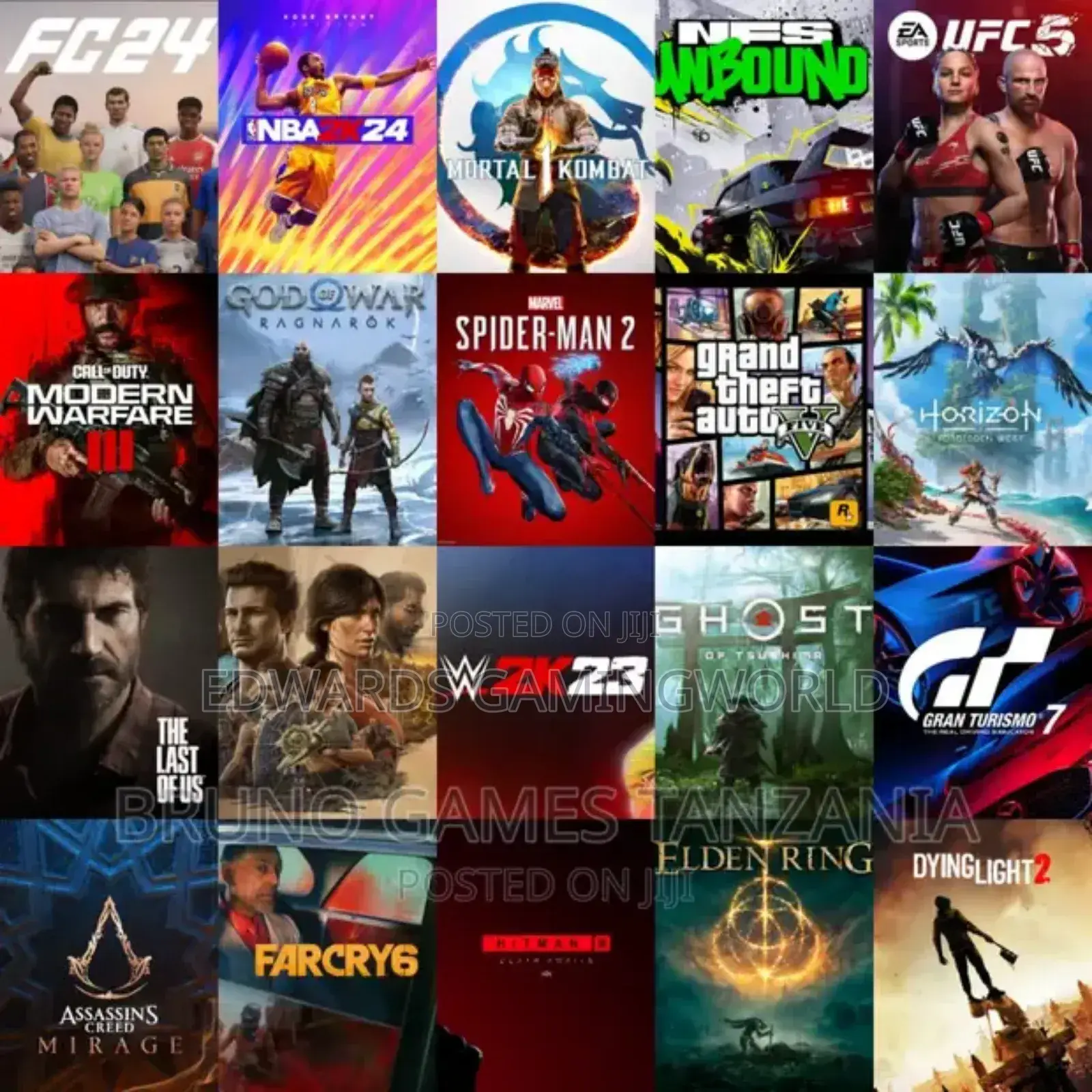 PS3 PS4 PS5 Games Installation Both Jailbreak and Account