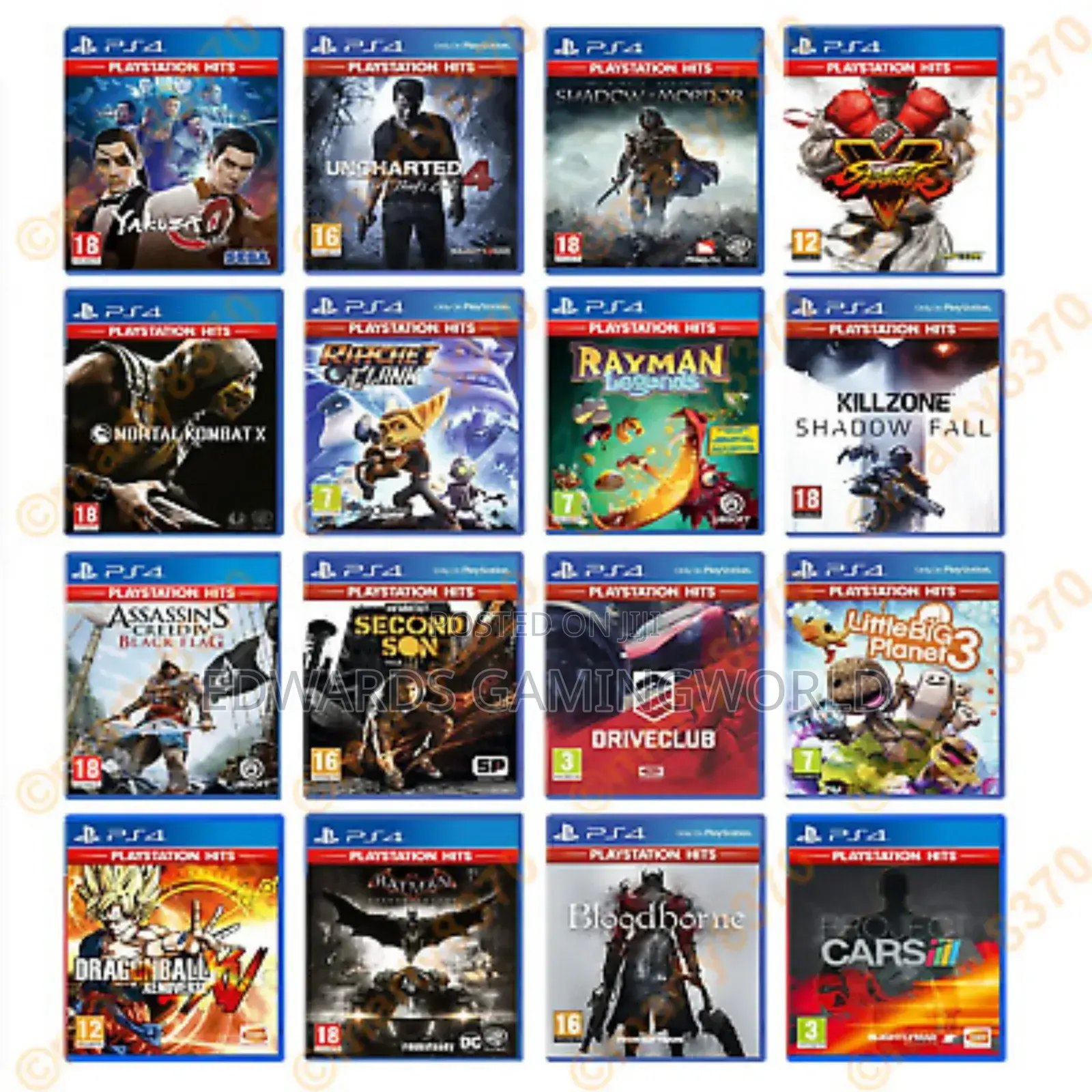 PS3 PS4 PS5 Games Installation Both Jailbreak and Account