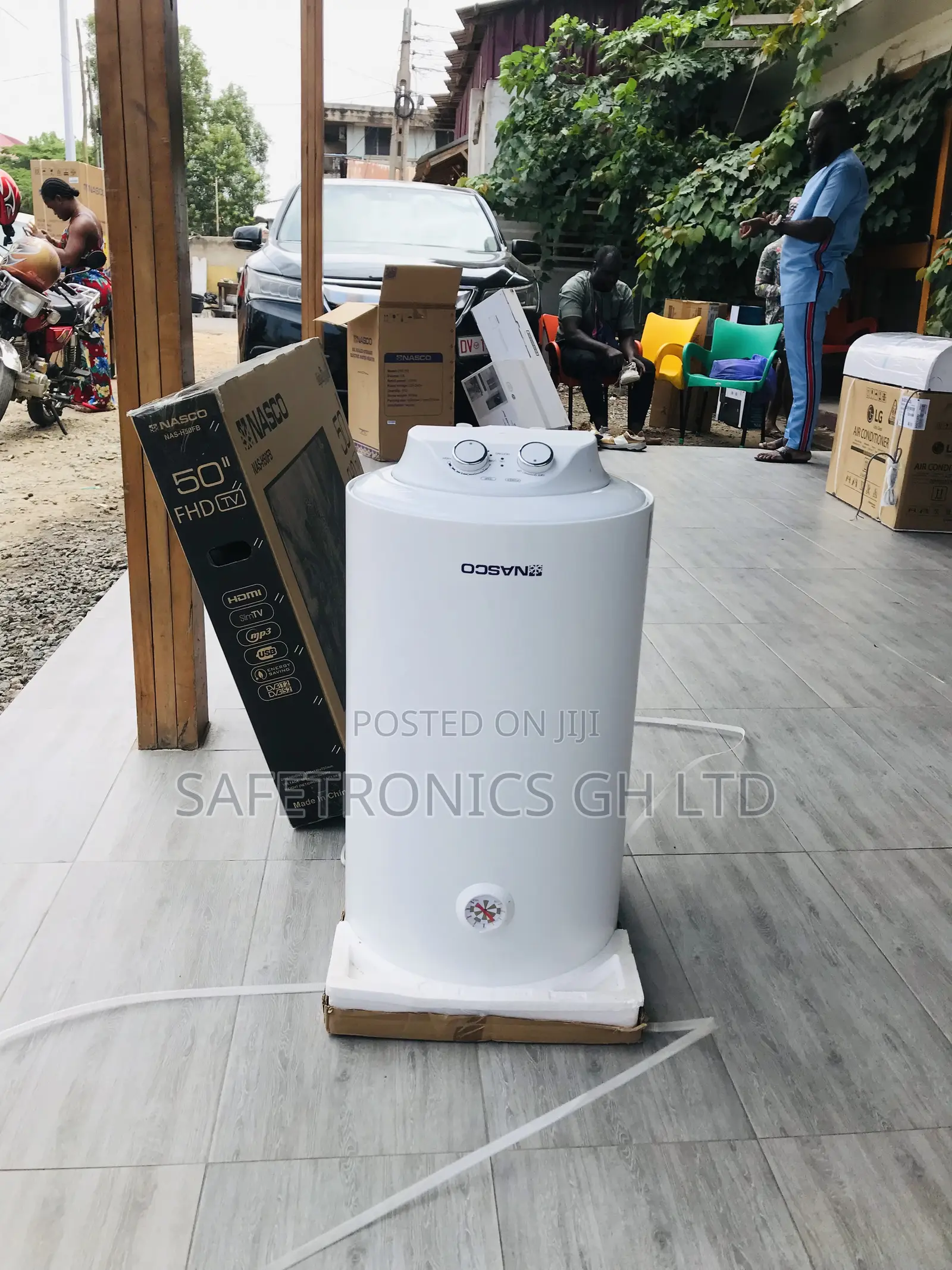 Adjustable Electric (White) Nasco 50 Liters Water Heater 