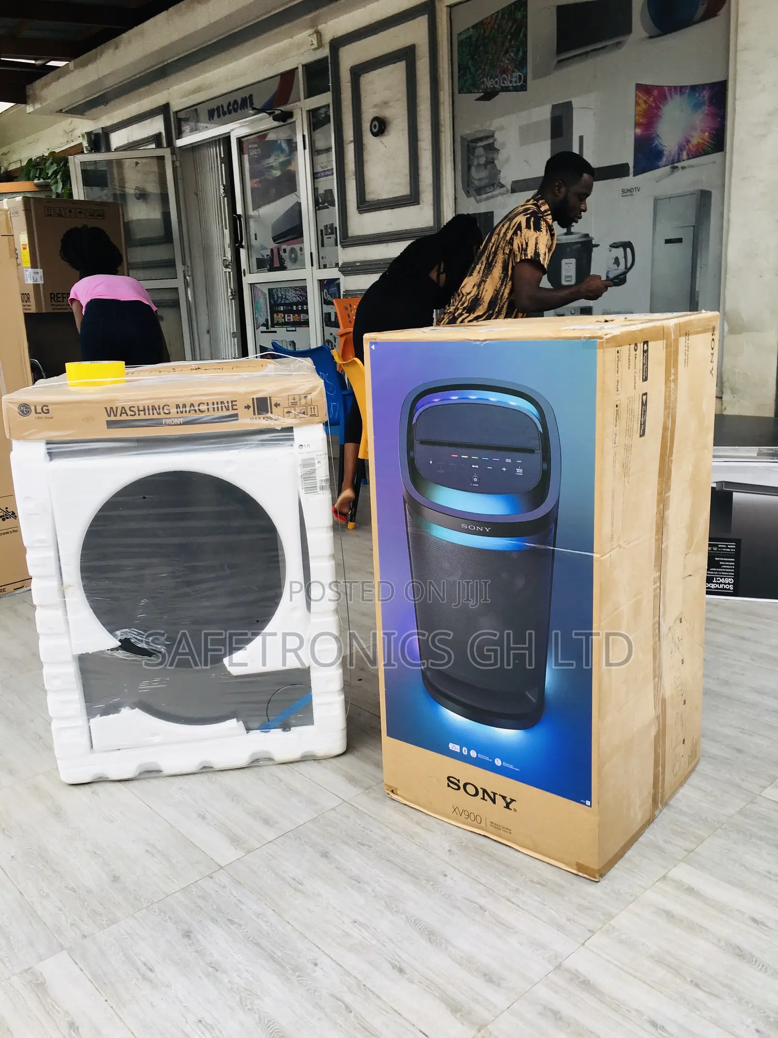 Wireless Black Bluetooth Sony XV900 Speakers 