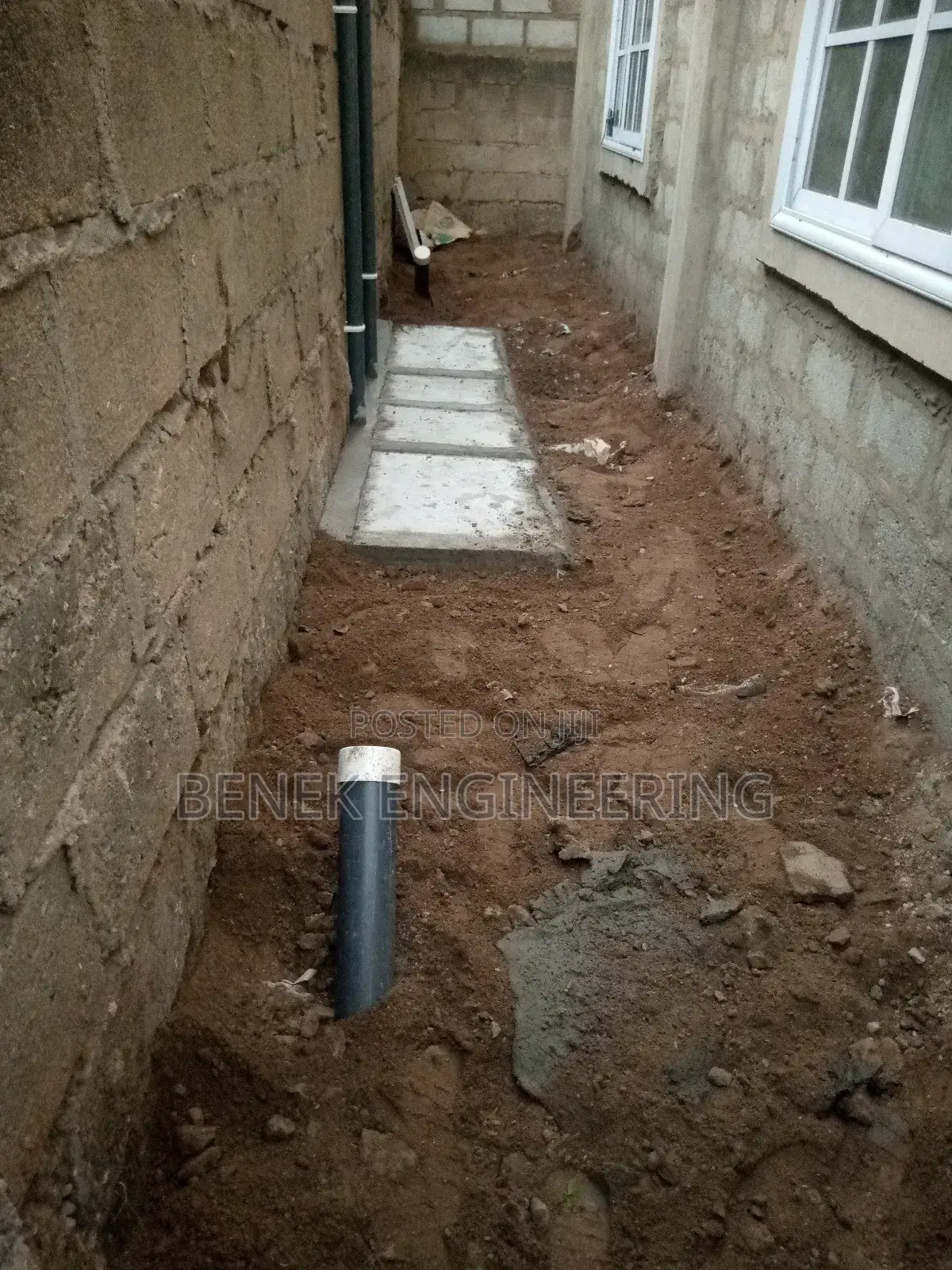 Big Size Biodigester Toilet Including Materials