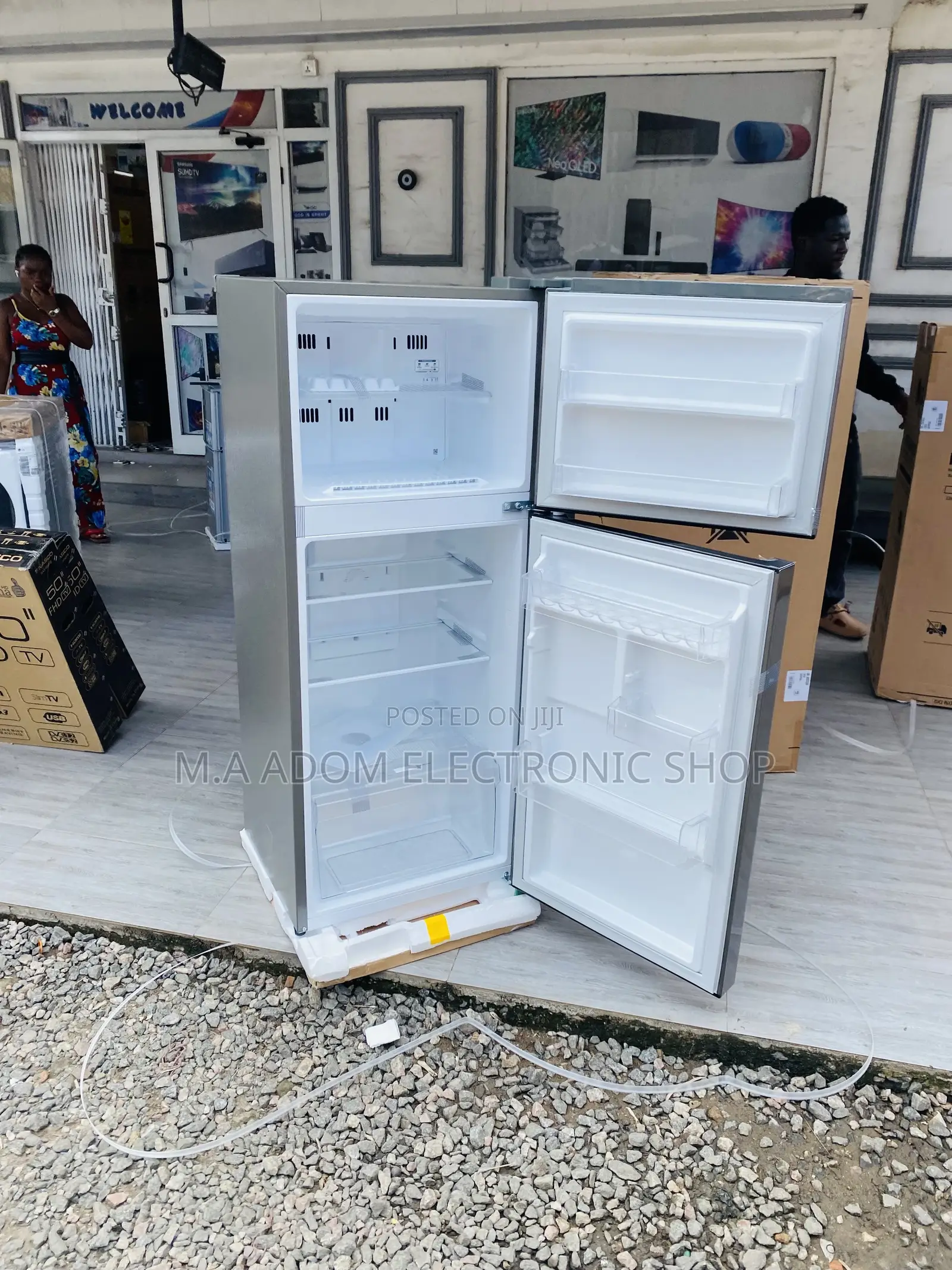 High Quality LG 187ltr 2 Door Refrigerator(GN-B202sqbb).