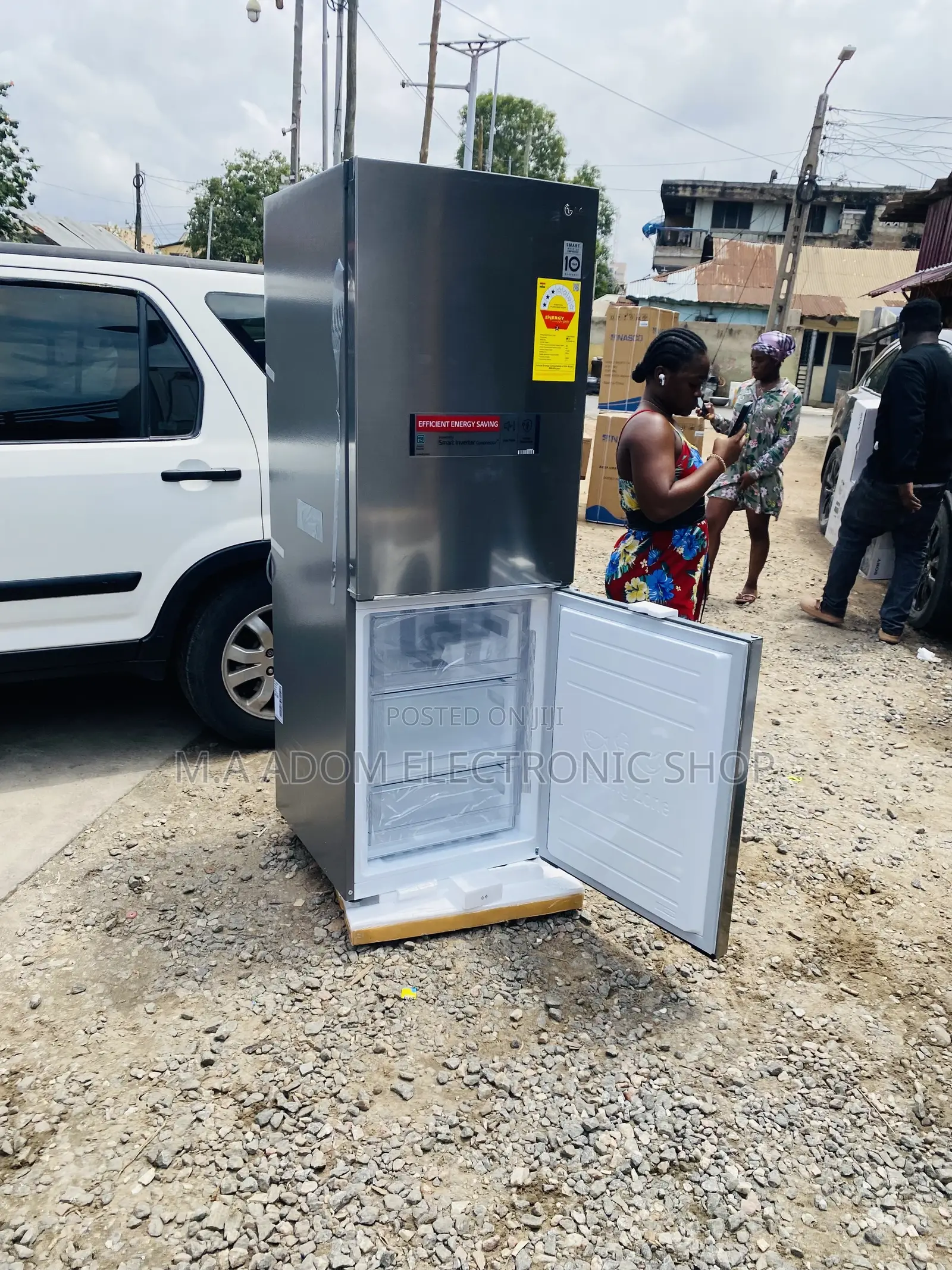 Fast Chilling LG GC-B399NLJM Bottom Freezer Fridge(355L).