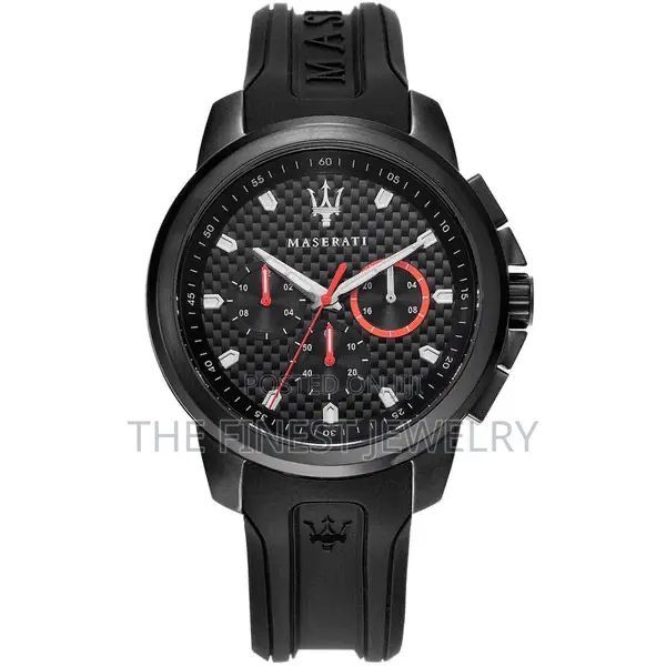 Maserati Herren Armbanduhr Analog Quarz Silikon R8851123007