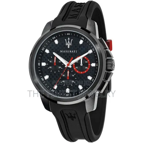 Maserati Herren Armbanduhr Analog Quarz Silikon R8851123007