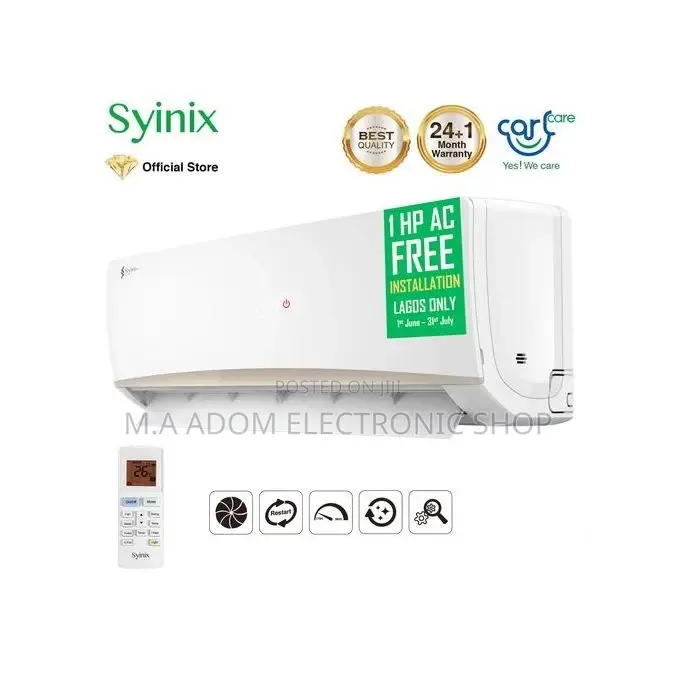 Syinix 1.5 Hp Split Air Conditioner