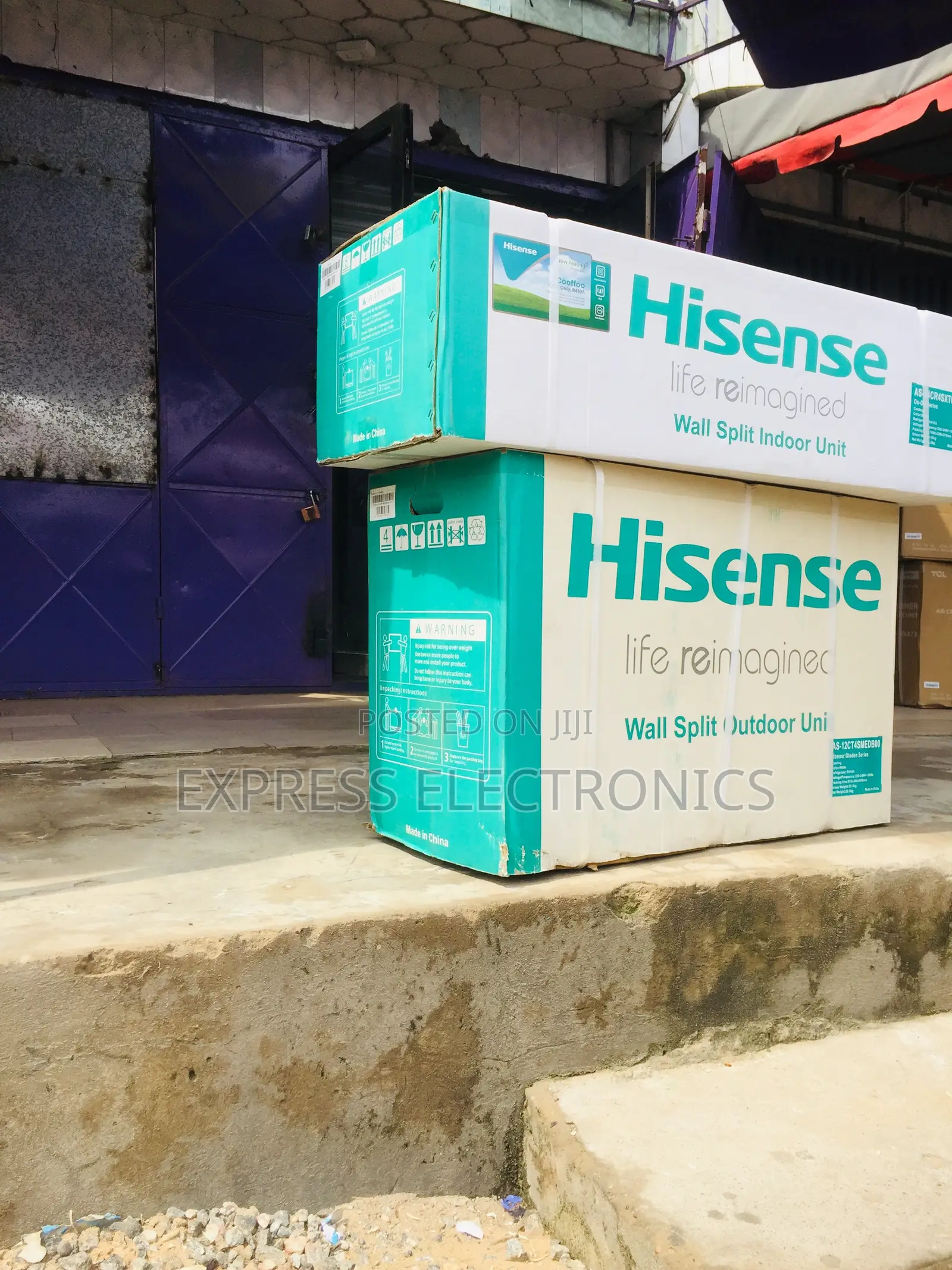 Zealous Sleek Design White Air Conditioner Hisense 2.5hp