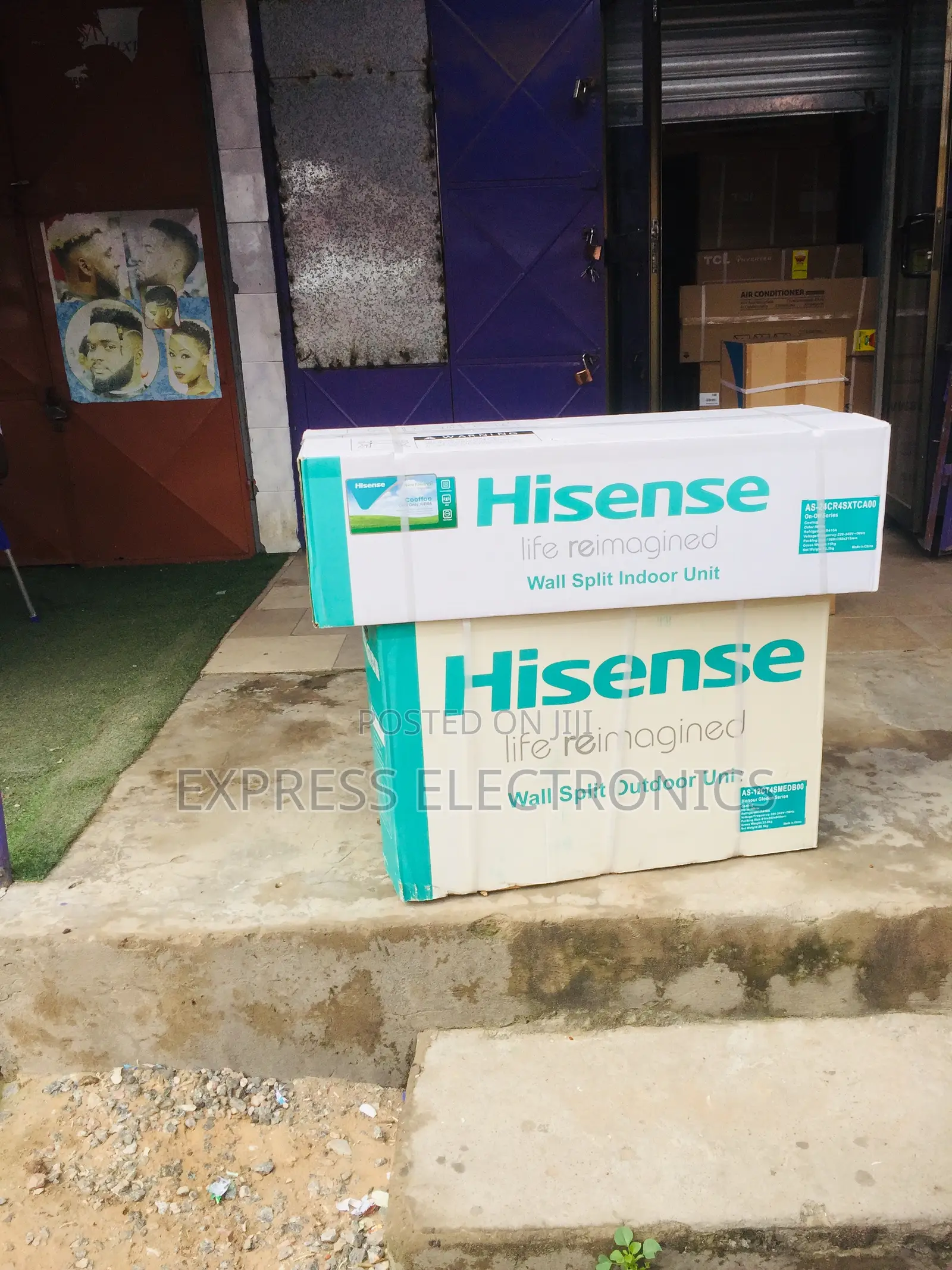 Newly Sealed Air Conditioner Hisense Split 2.5hp