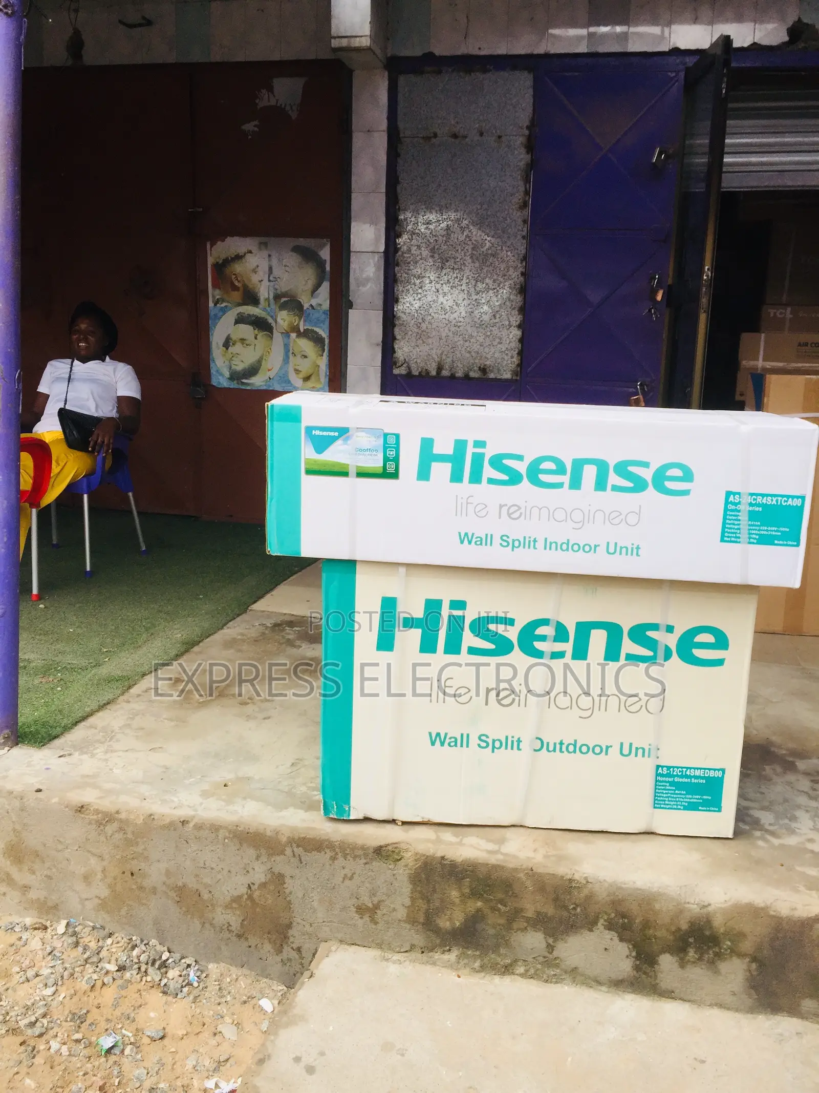 Available Now at Store Hisense Split R410 Gas 2.5hp.