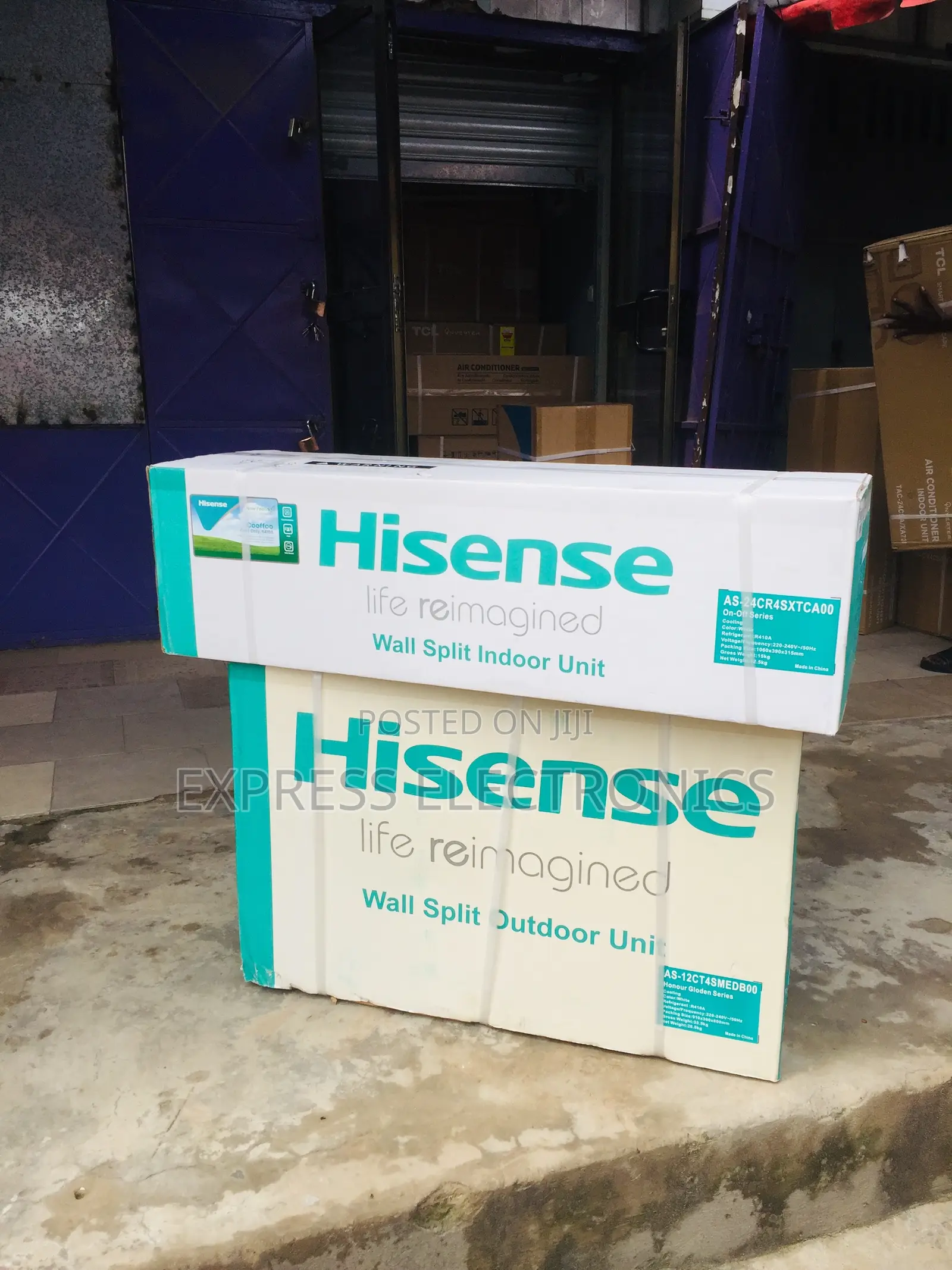 Hisense 2.5hp Split R410 Gas ___
