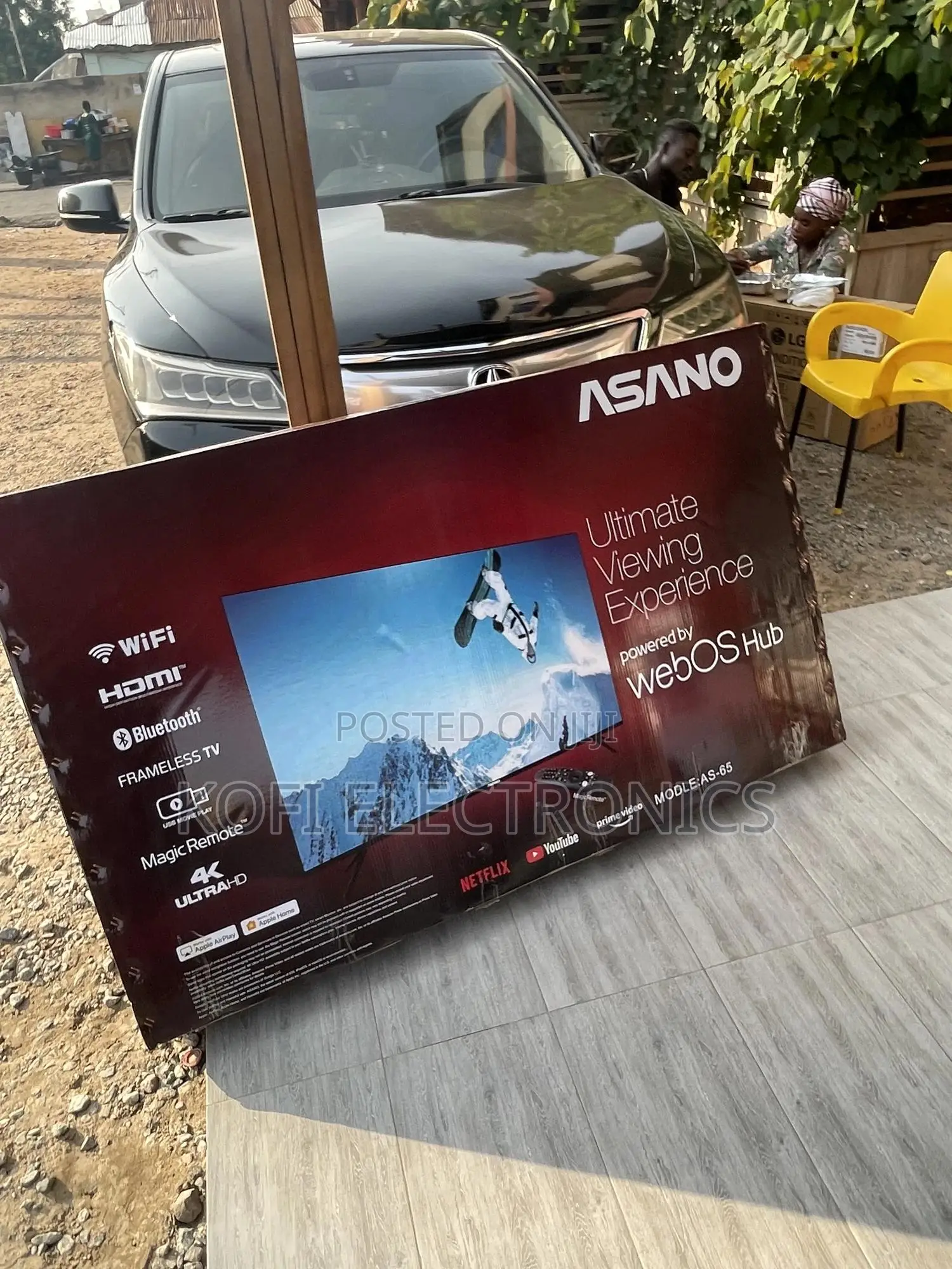 Smart Web OS 55 Inch Asano Tv