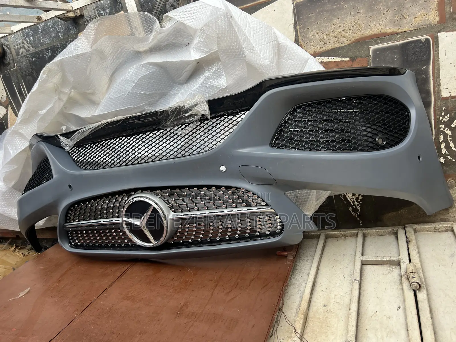 Mercedes Benz W205 C300 Front Bumper Complete