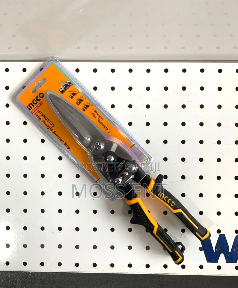 Long Straight Aviation Snip - Htsn0112s