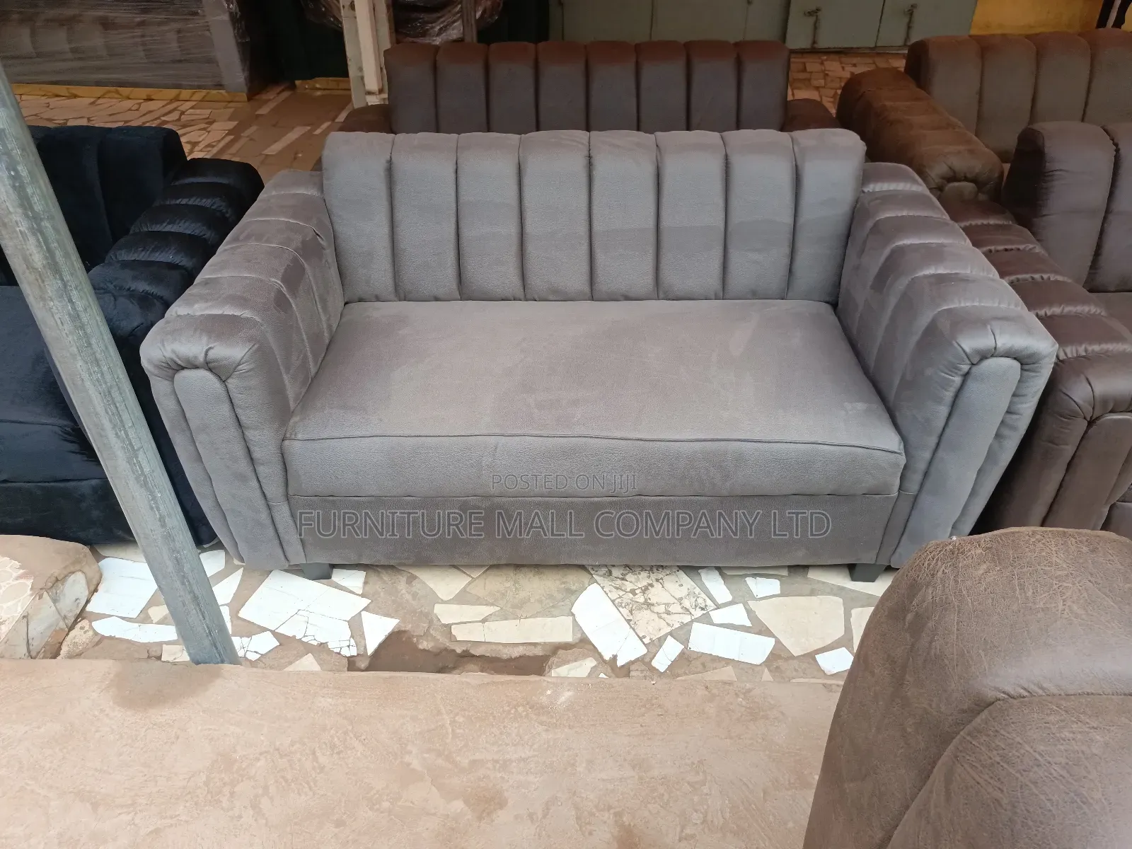 Wholesale Gray Colored 2in1 Sofa . Free Delivery
