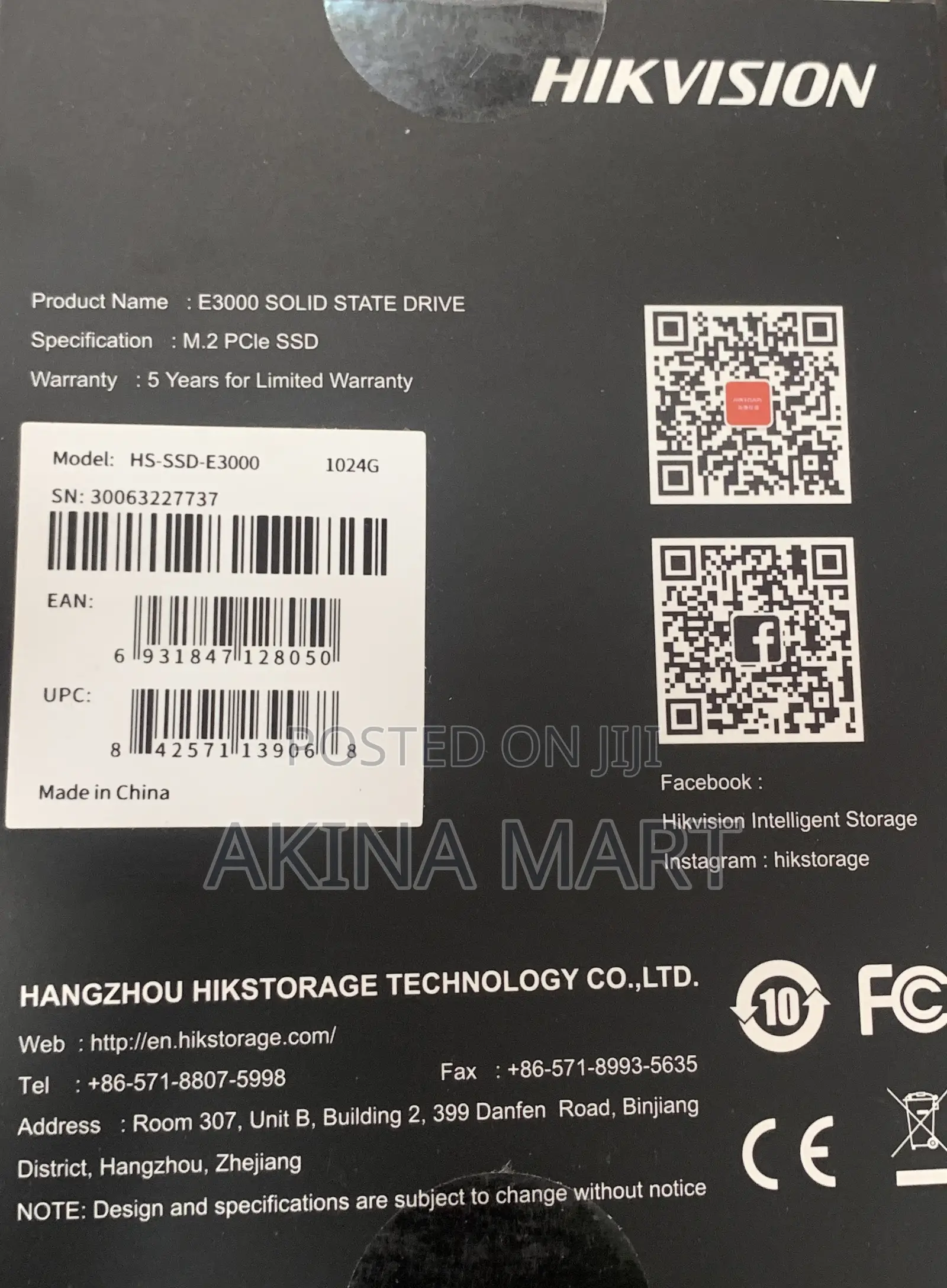 M.2 1tb Hikvision SSD 1tb M.2 SSD Drive