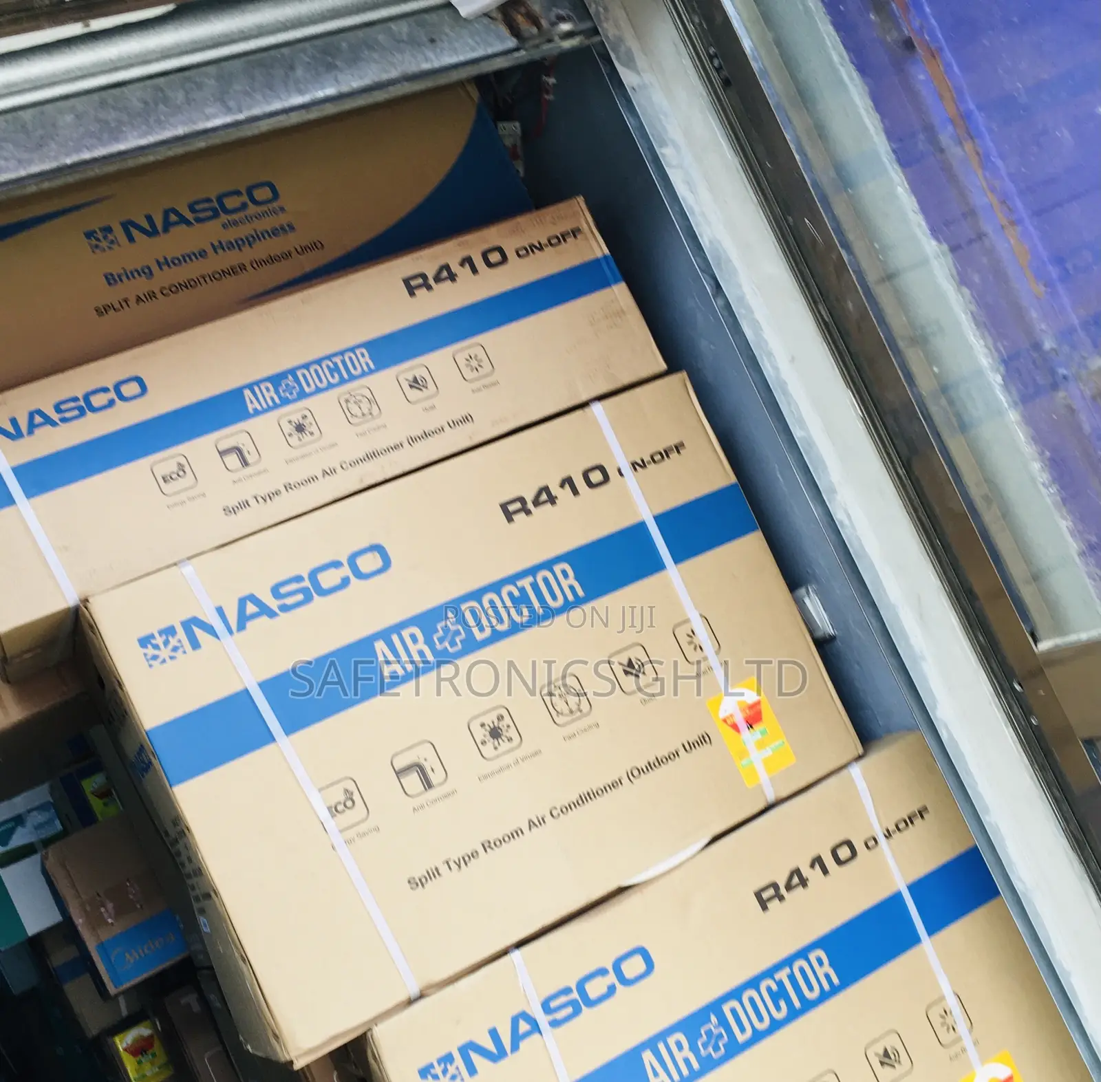2.0hp Essential Nasco (White) Air Doctor R410 Gas AC