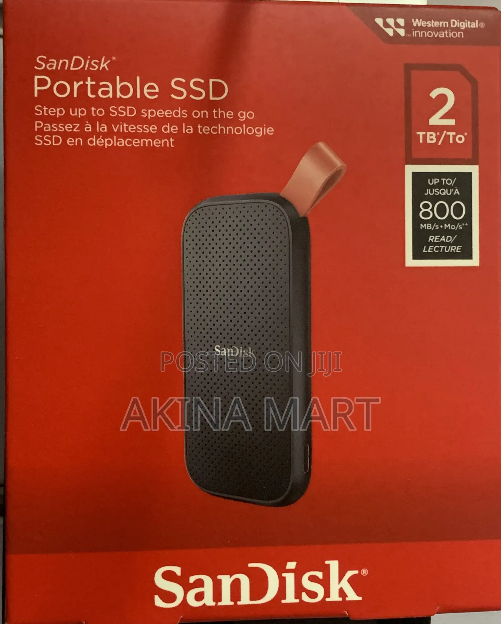 2tb Sandisk Extreme Portable SSD Drive External SSD