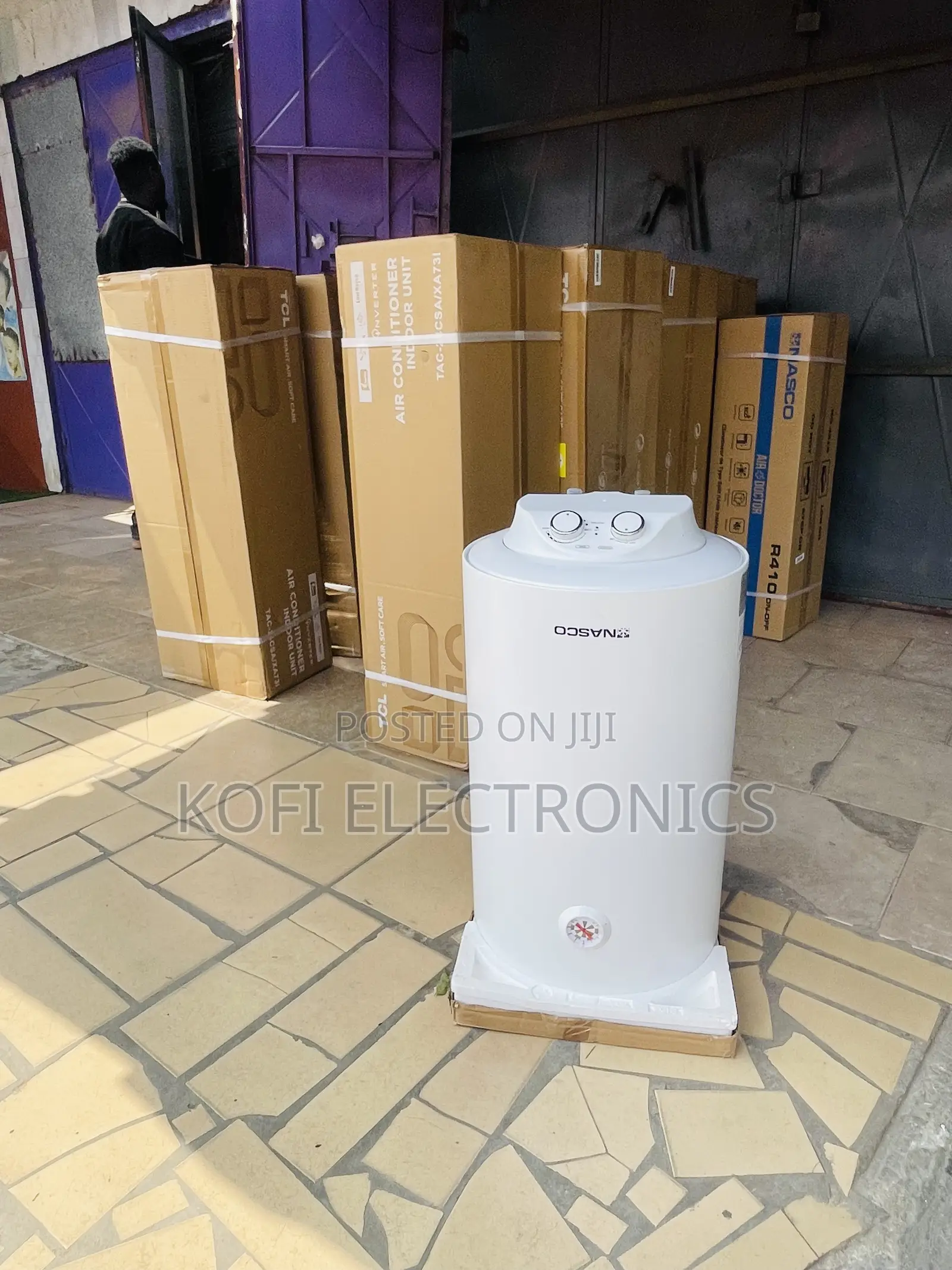 Nasco D50-15z 50litre Vertical Slead Water Heater