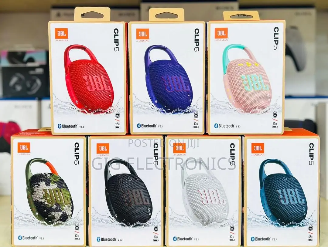 JBL Clip 5 Portable Waterproof Wireless Speaker