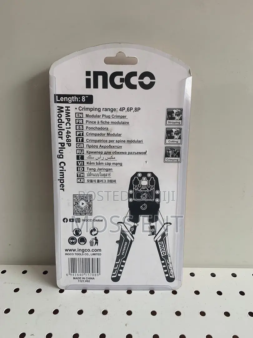 Modular Plug Crimper - Hmpc1468p