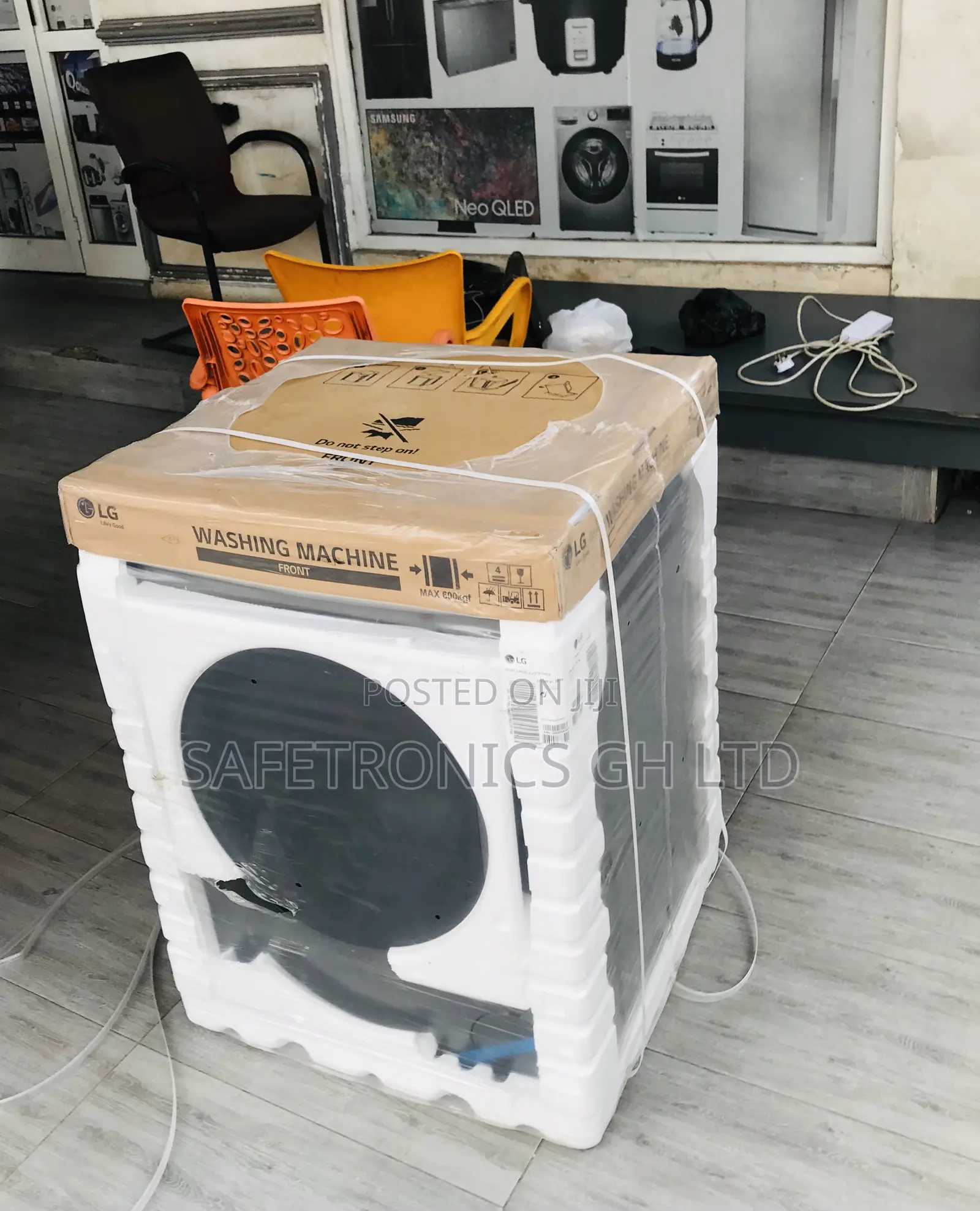 Frontload LG Washingmachine Full Automatic 8kg Reliable 