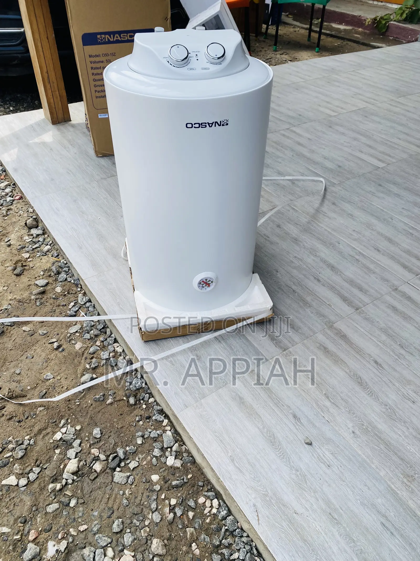 Quality Nasco 50ltrs Storage Electric Water Heater.