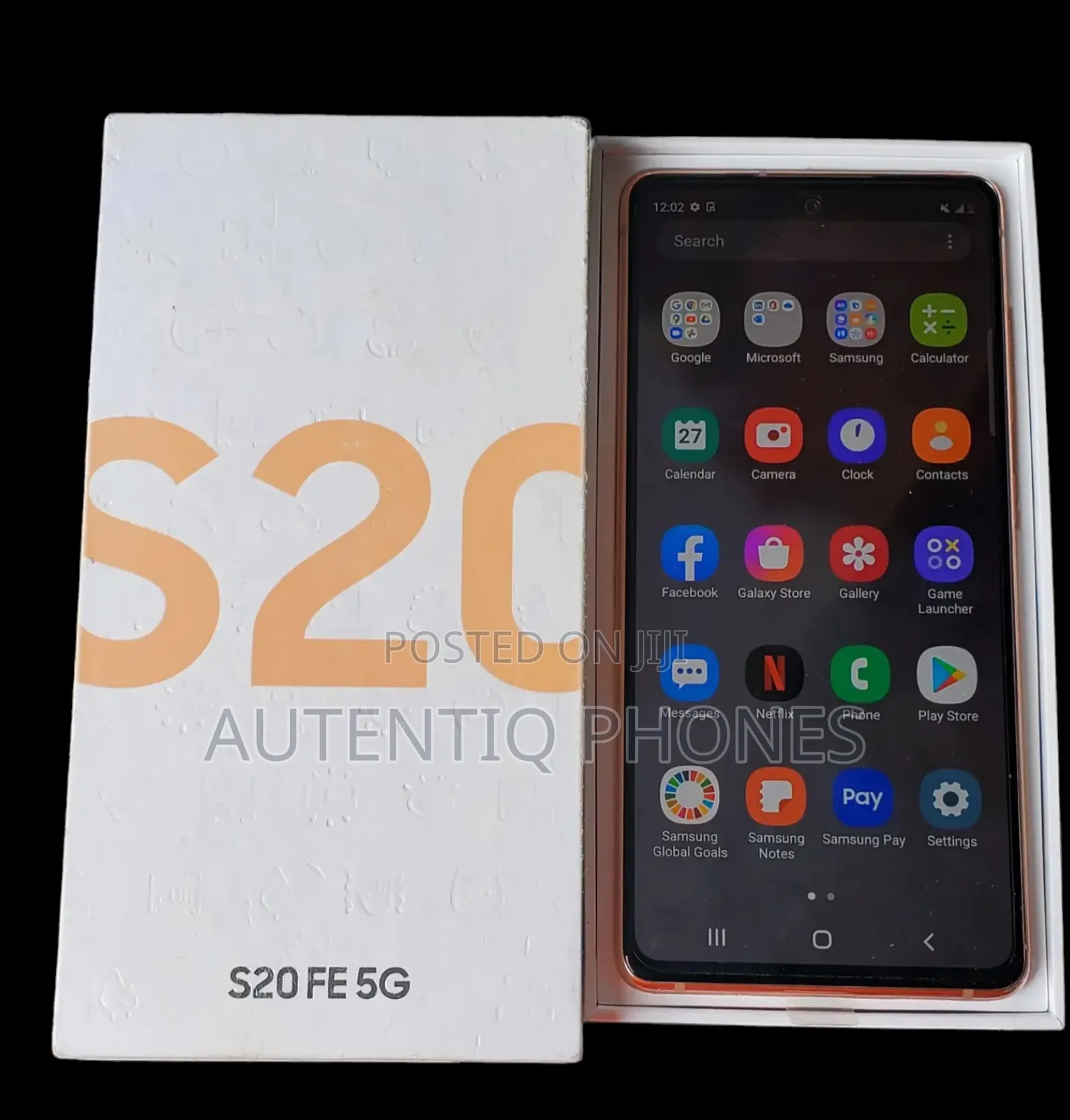 New Samsung Galaxy S20 FE 128 GB Orange
