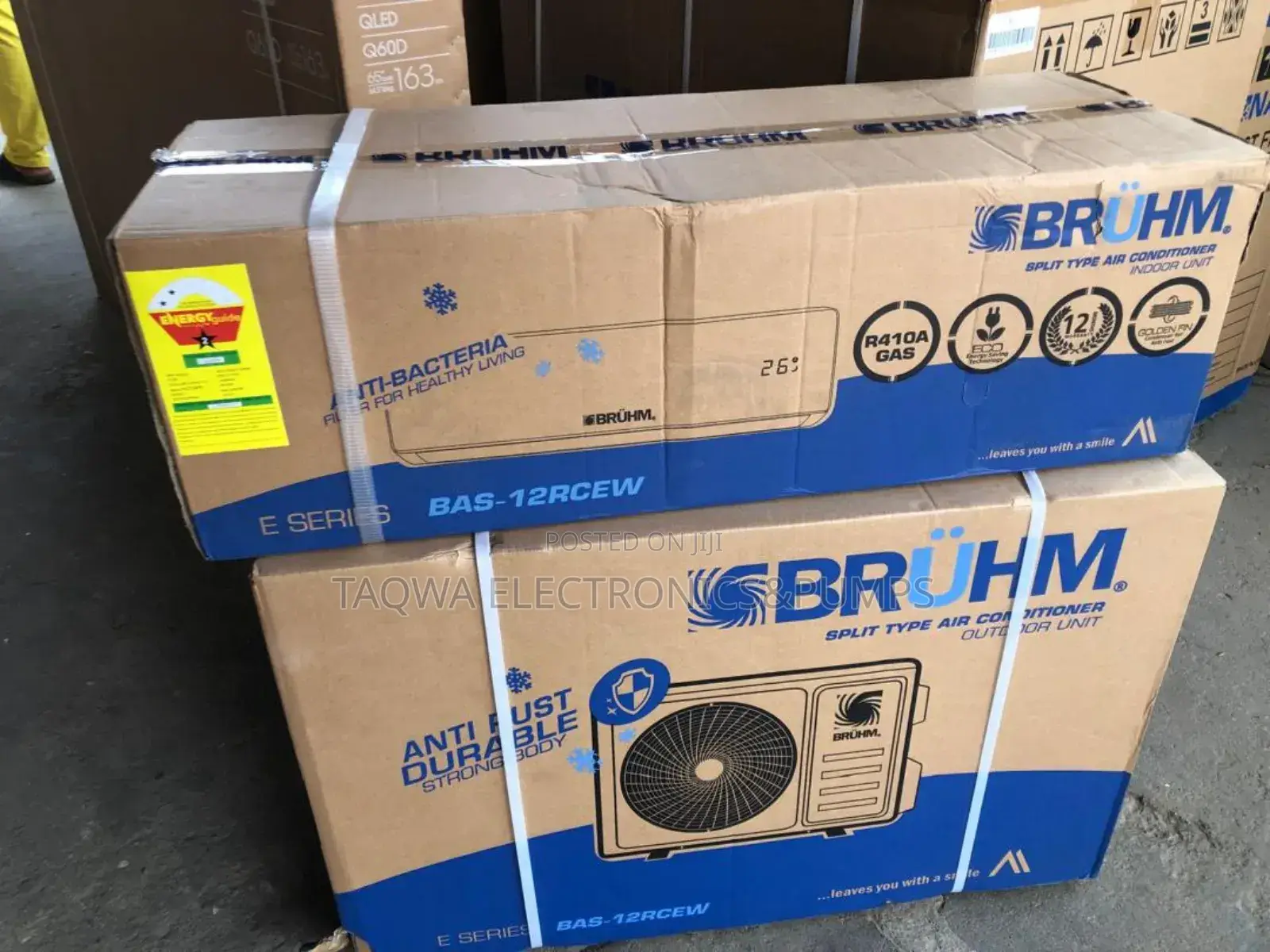 Non Inverter Bruhm Air Conditioner 1.5hp