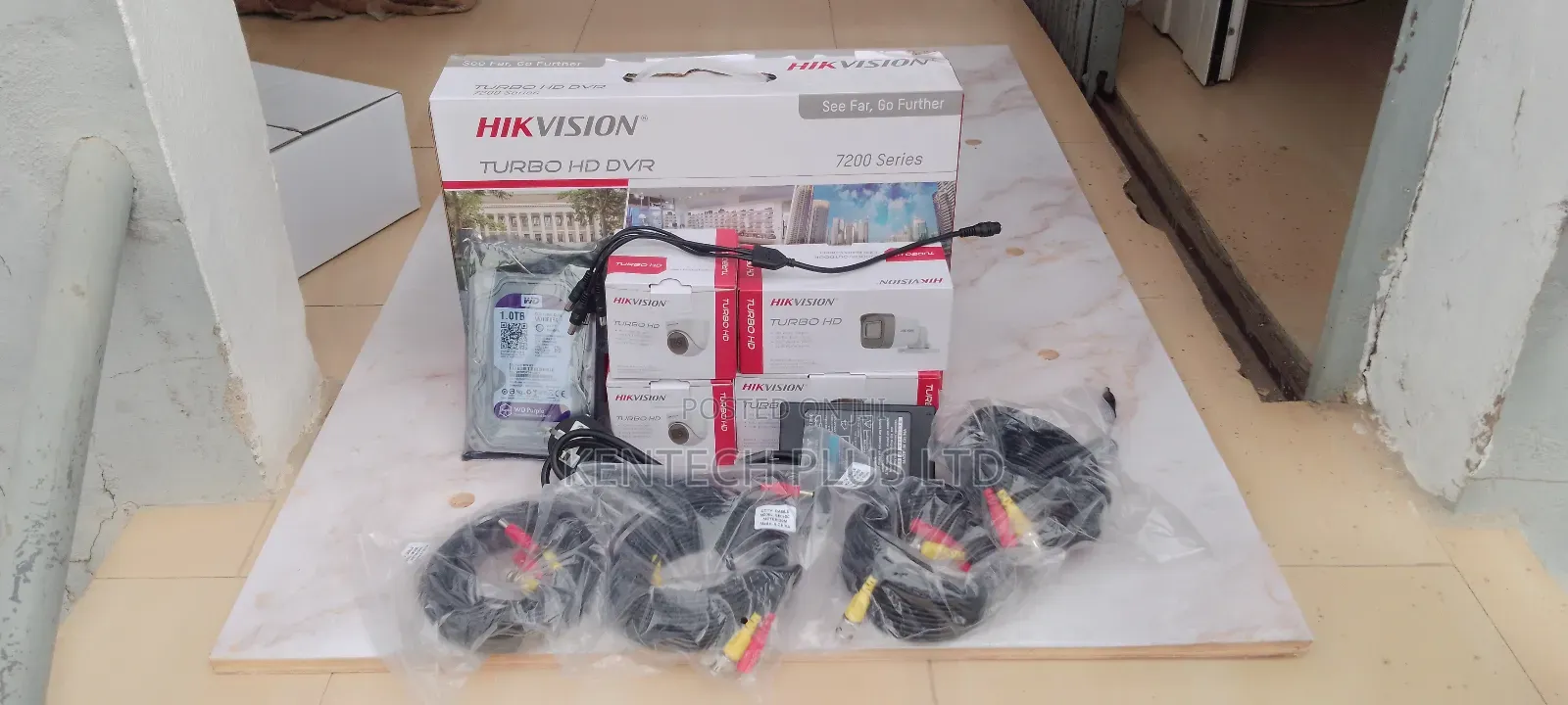 4ch Complete Kit Hikvison With Surveillance Hard Drive