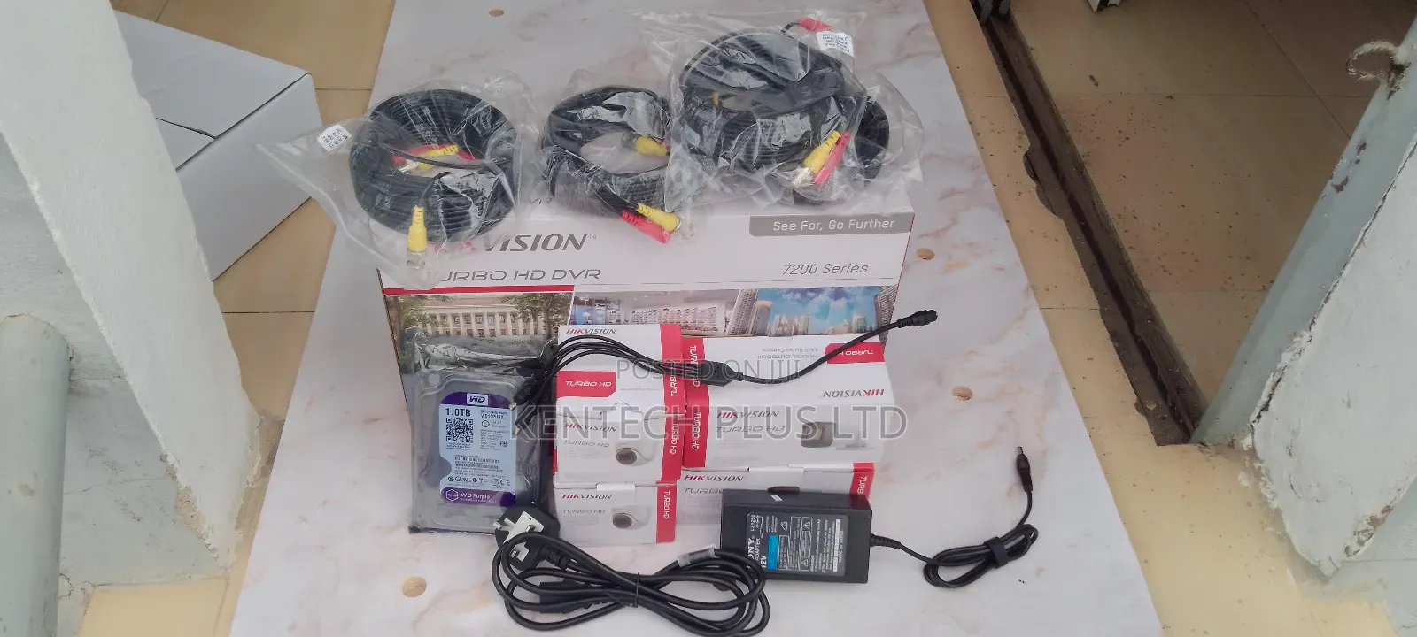 4ch Complete Kit Hikvison With Surveillance Hard Drive