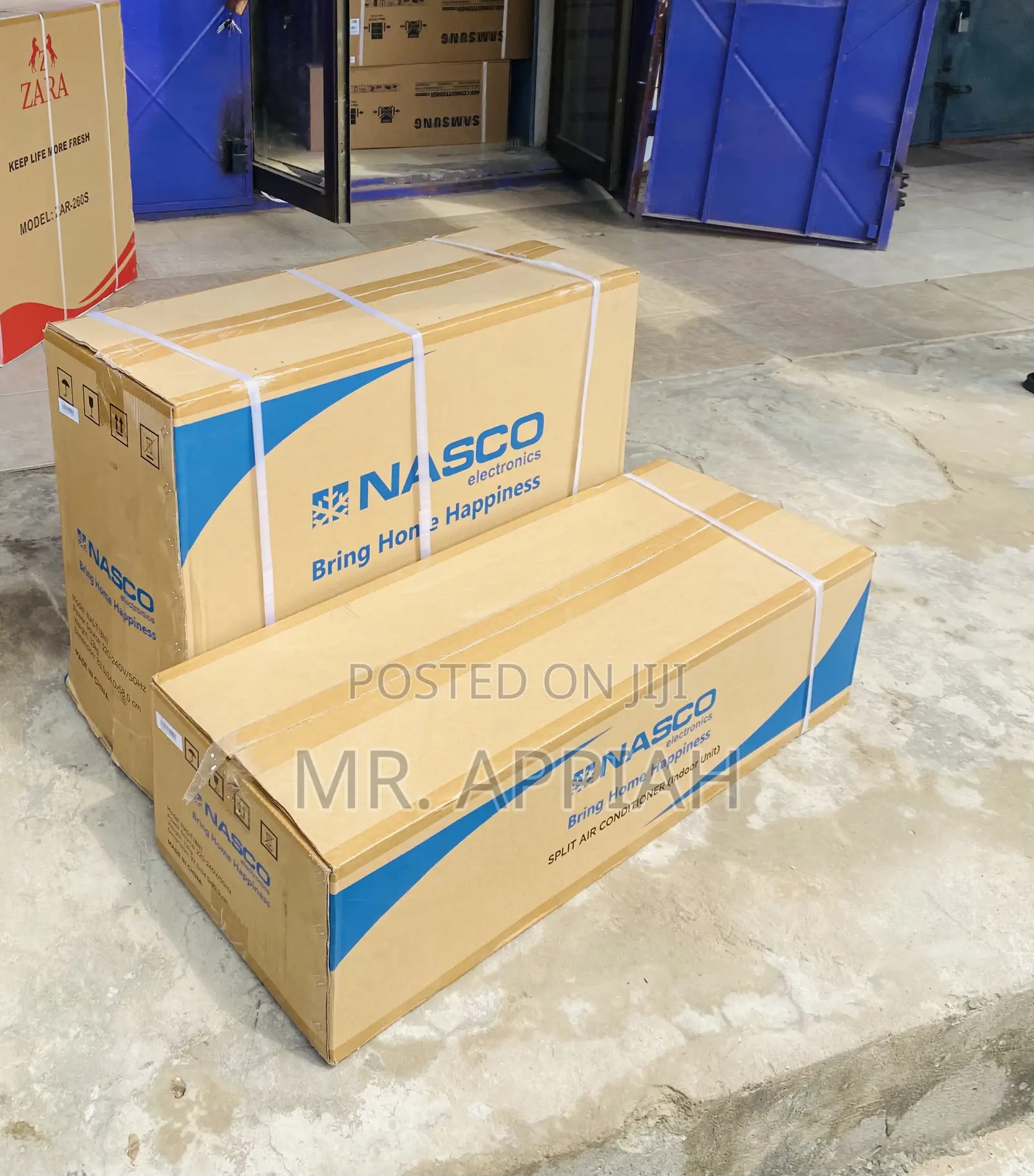 Latest Nasco 2.5hp R410a Electric Air Conditioner.
