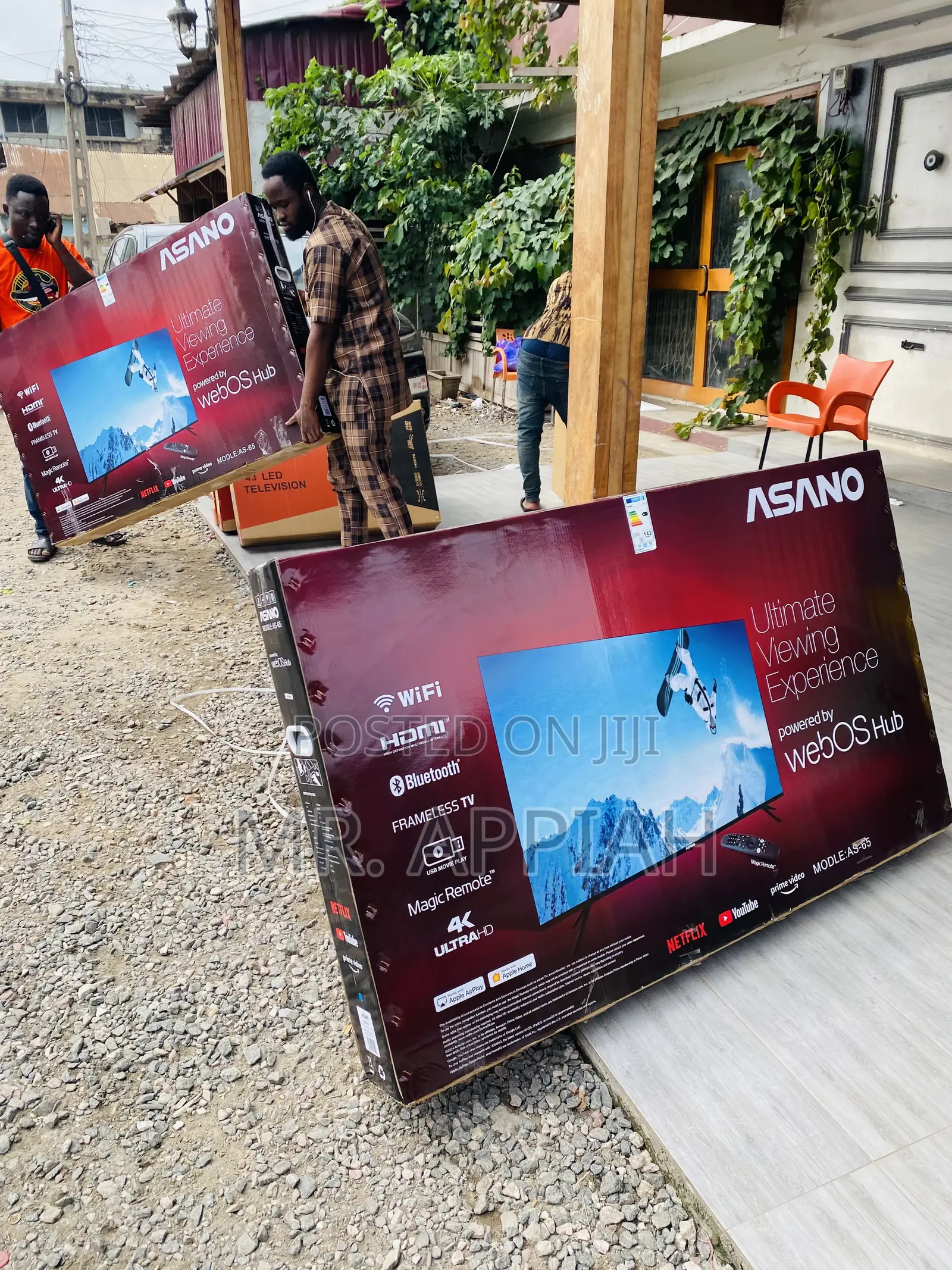 Reliable Asano 65 Webos Uhd Smart Television(Black).