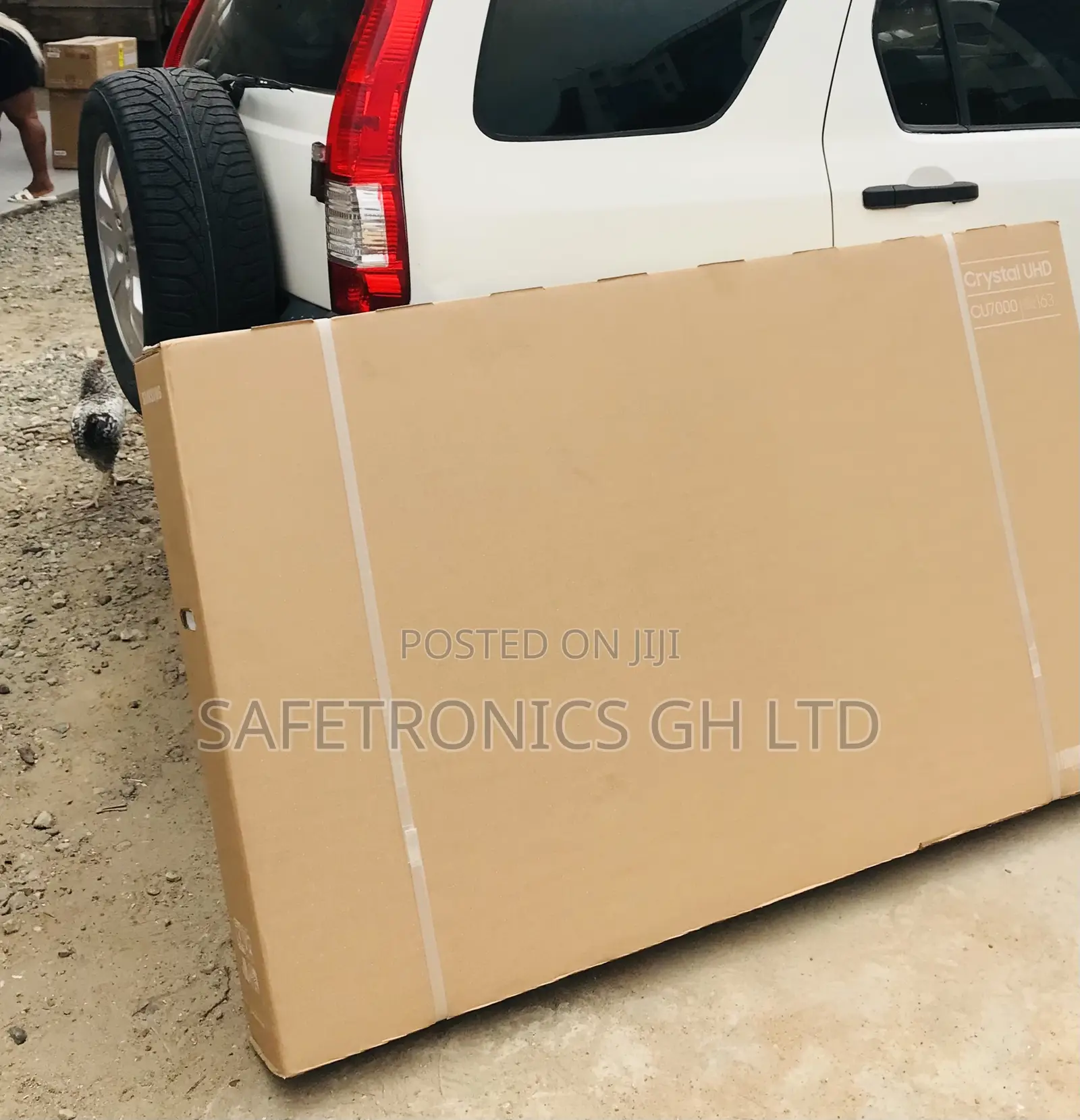 Real Black 75 Inch Cu80 Samsung Smart Uhd Led Tv