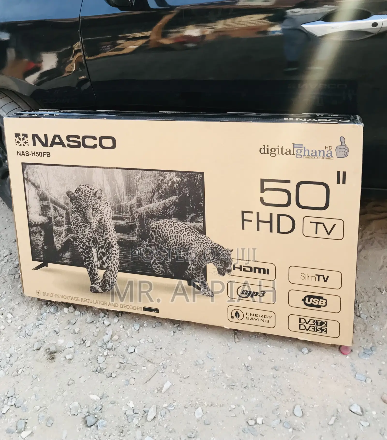 Buy Nasco 50 Inch FHD Digital Satellit Electric Tv(Black).