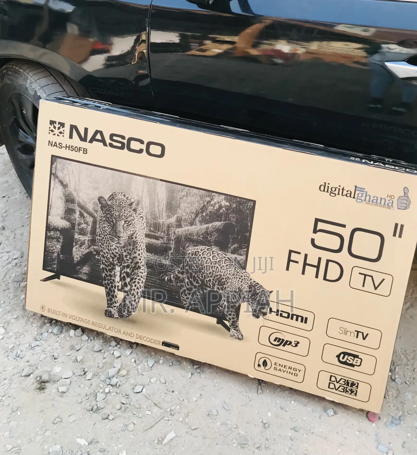 Buy Nasco 50 Inch FHD Digital Satellit Electric Tv(Black).