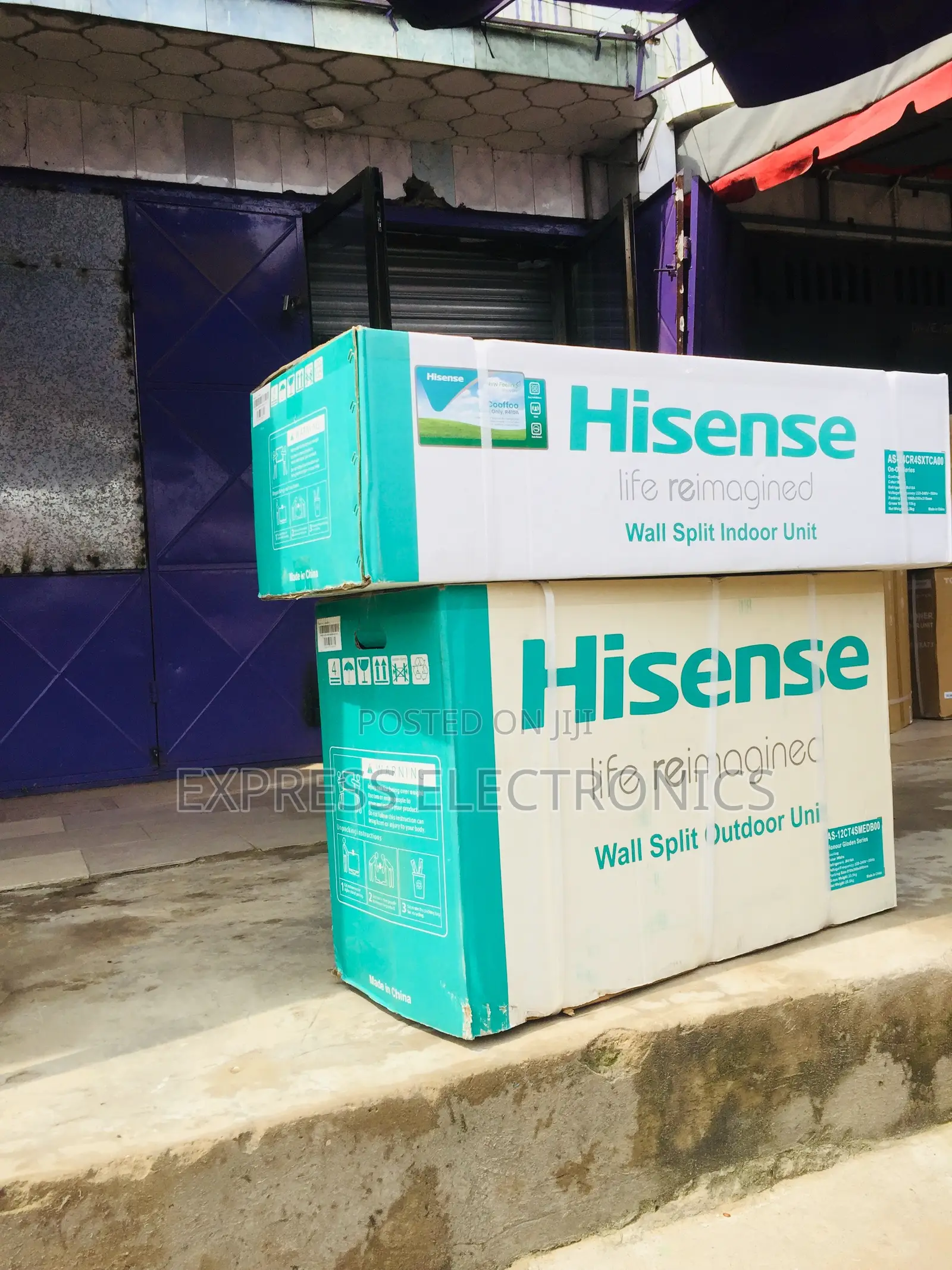 Dual Drainage Air Conditioner Hisense Split R410 2.5hp.