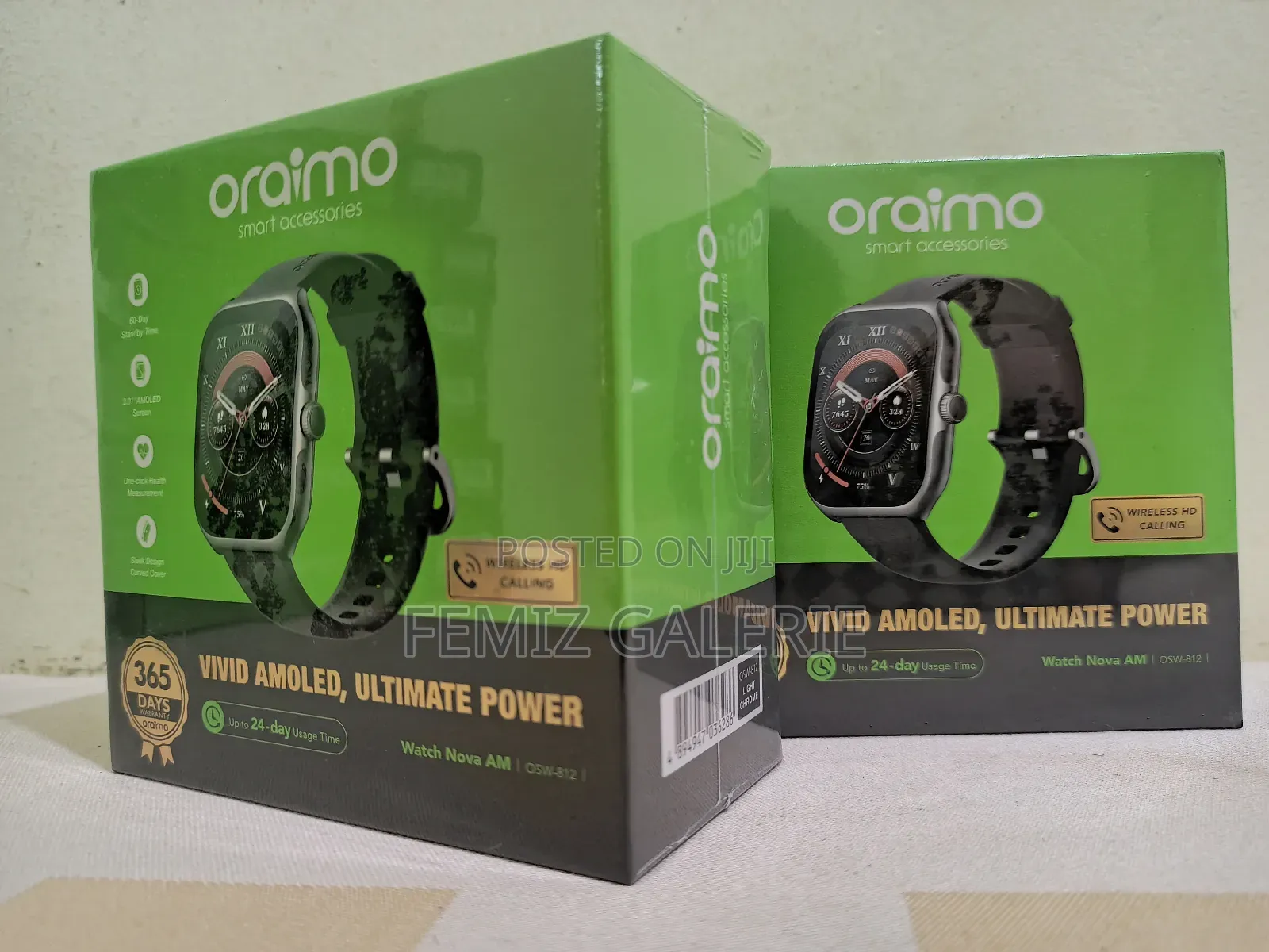 Oraimo Watch Nova Am 2.01" Amoled Screen Curved